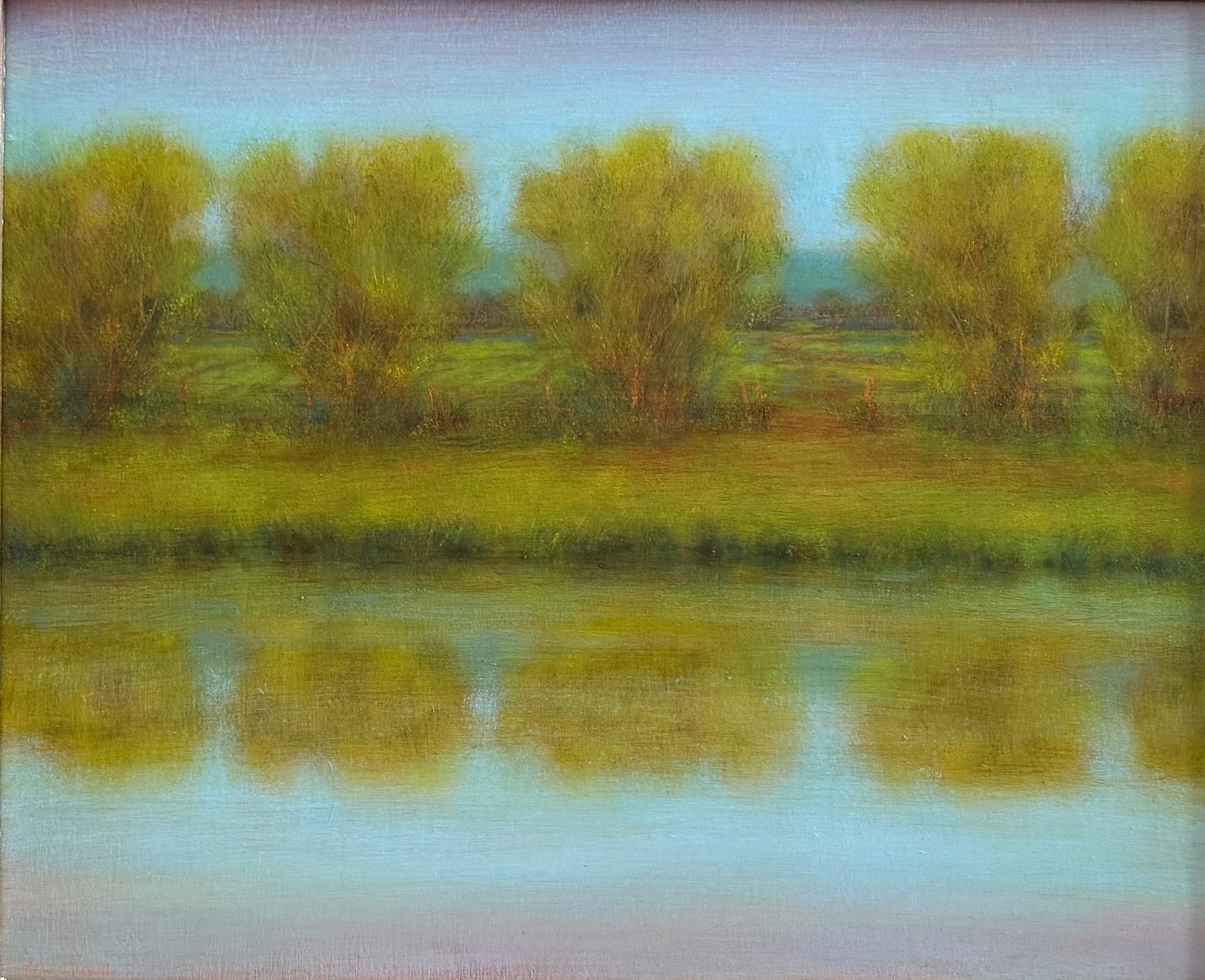 Farm Pond, South Willamette Valley by John Van Dreal, 2023