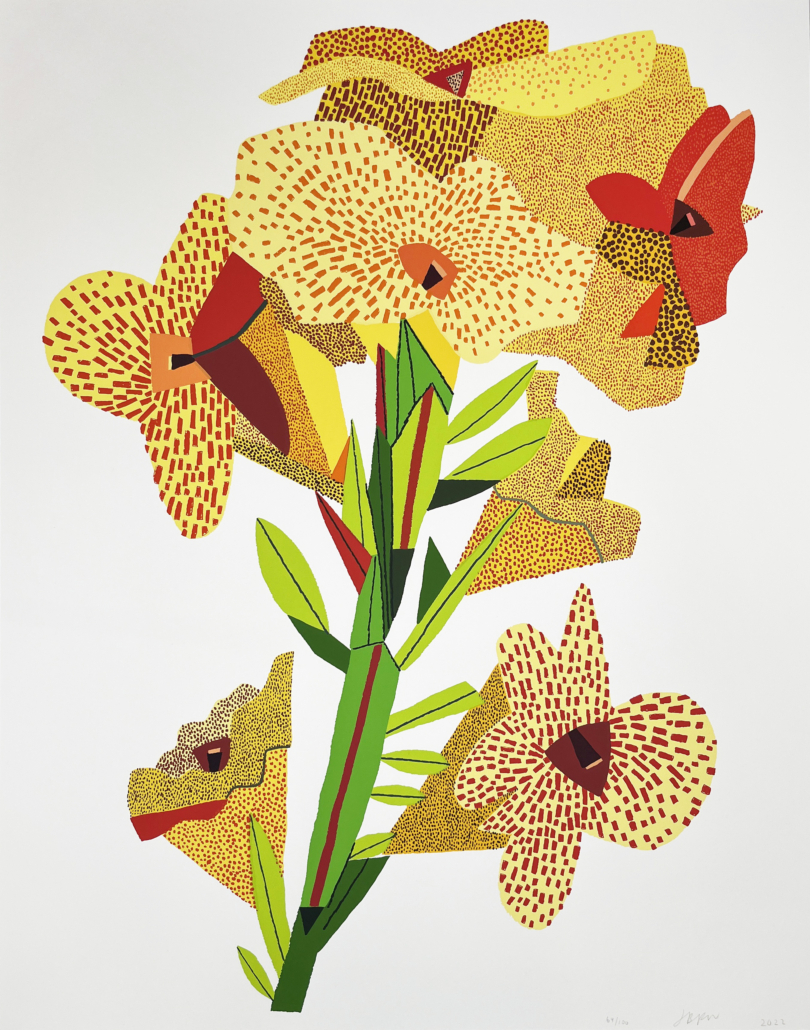 Yellow Flower by Jonas Wood, 2022