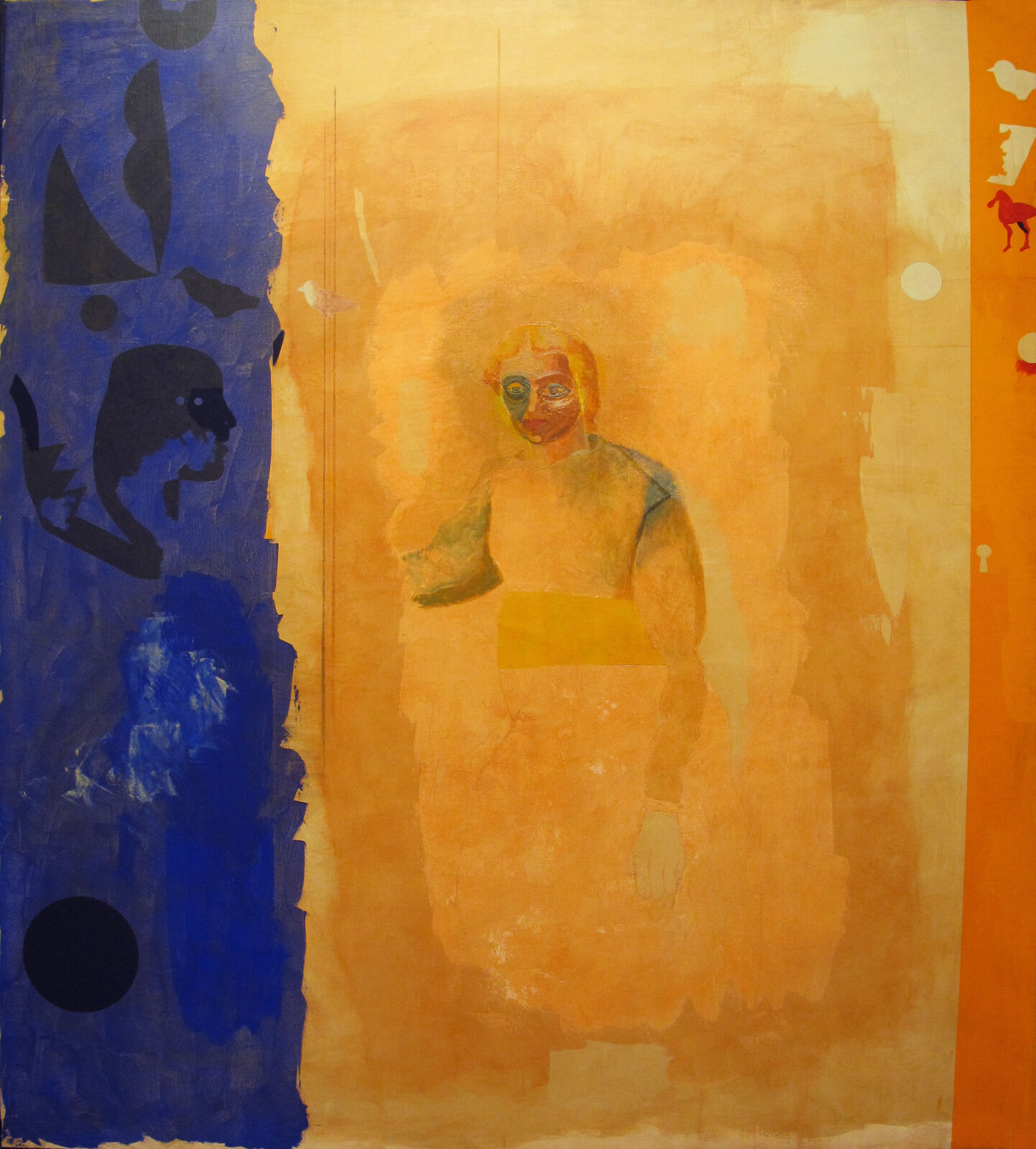 Mujer en vano de una puerta by Jorge José Carmelo Castillo Casalderrey, 1986