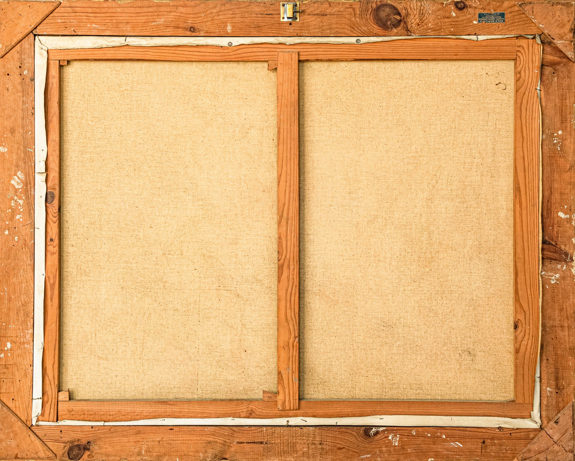 A painting of a table with a bunch of food on it.