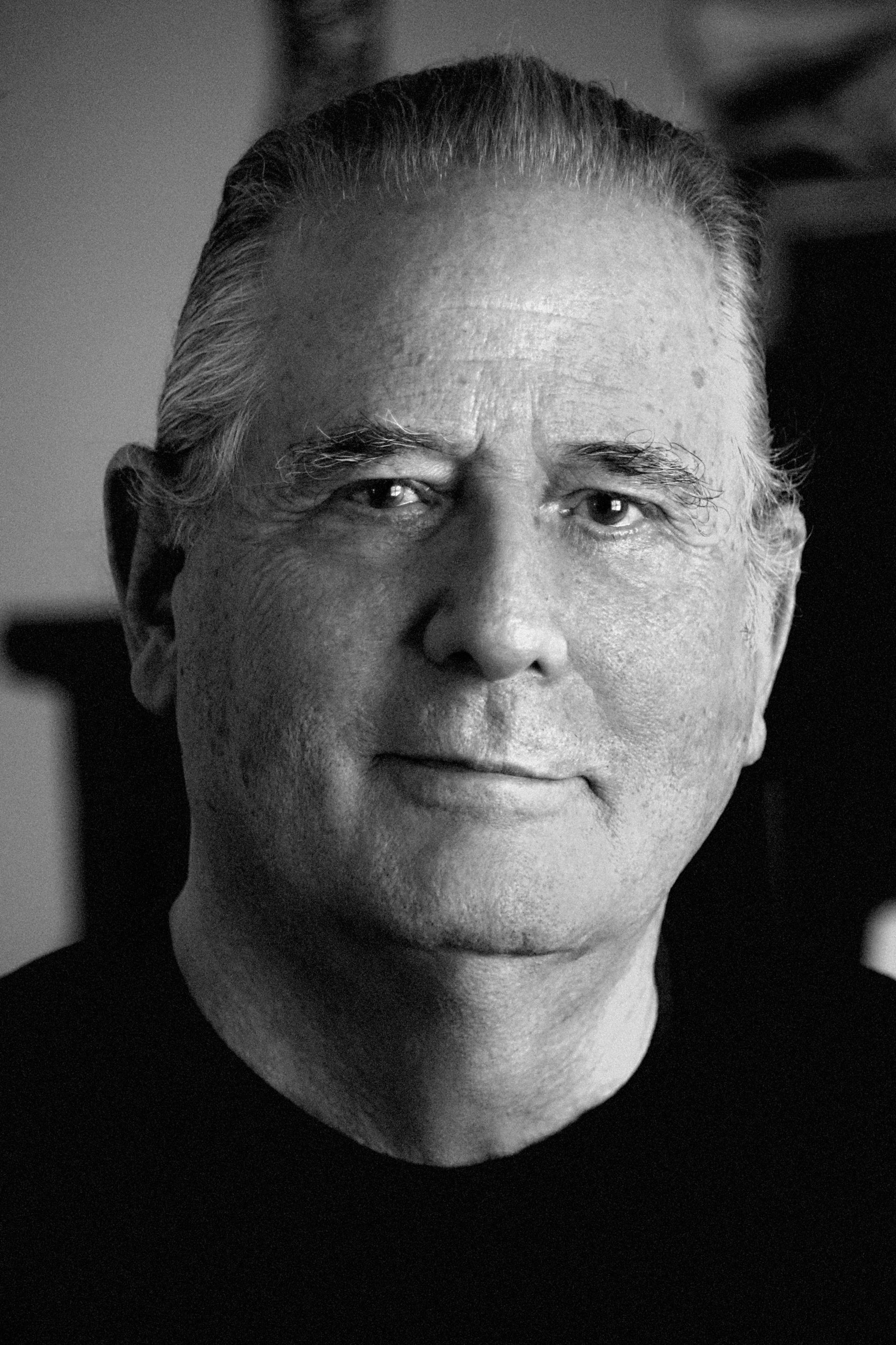 A black and white drawing of a mushroom on a table.