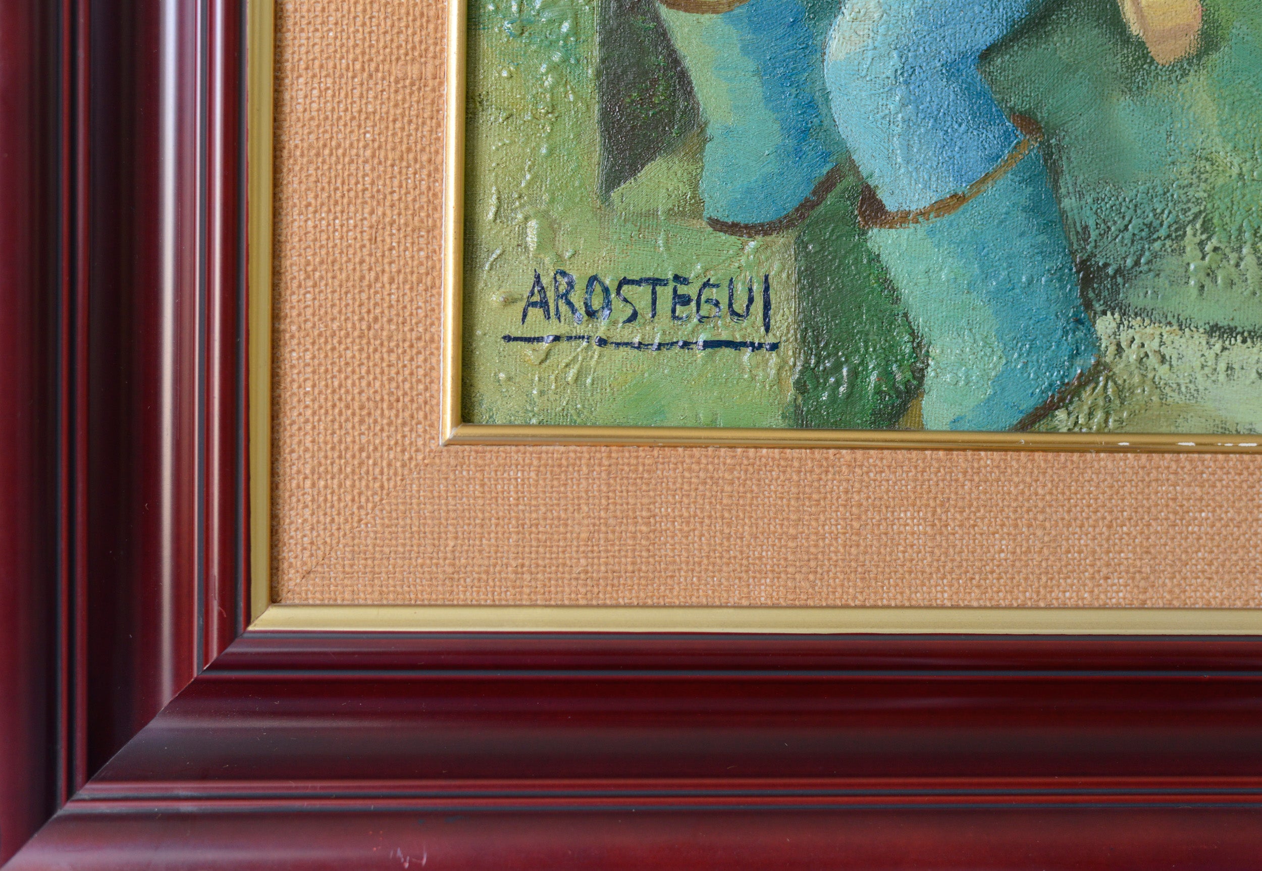 Artwork by José Ramón Arostegui, Two Fishermen, Made of Oil on canvas 