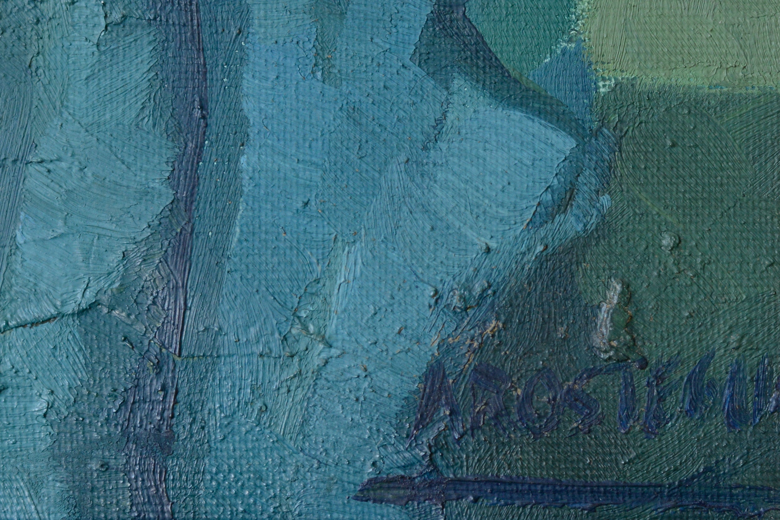 Artwork by José Ramón Arostegui, Two Fishermen, Made of Oil on canvas 