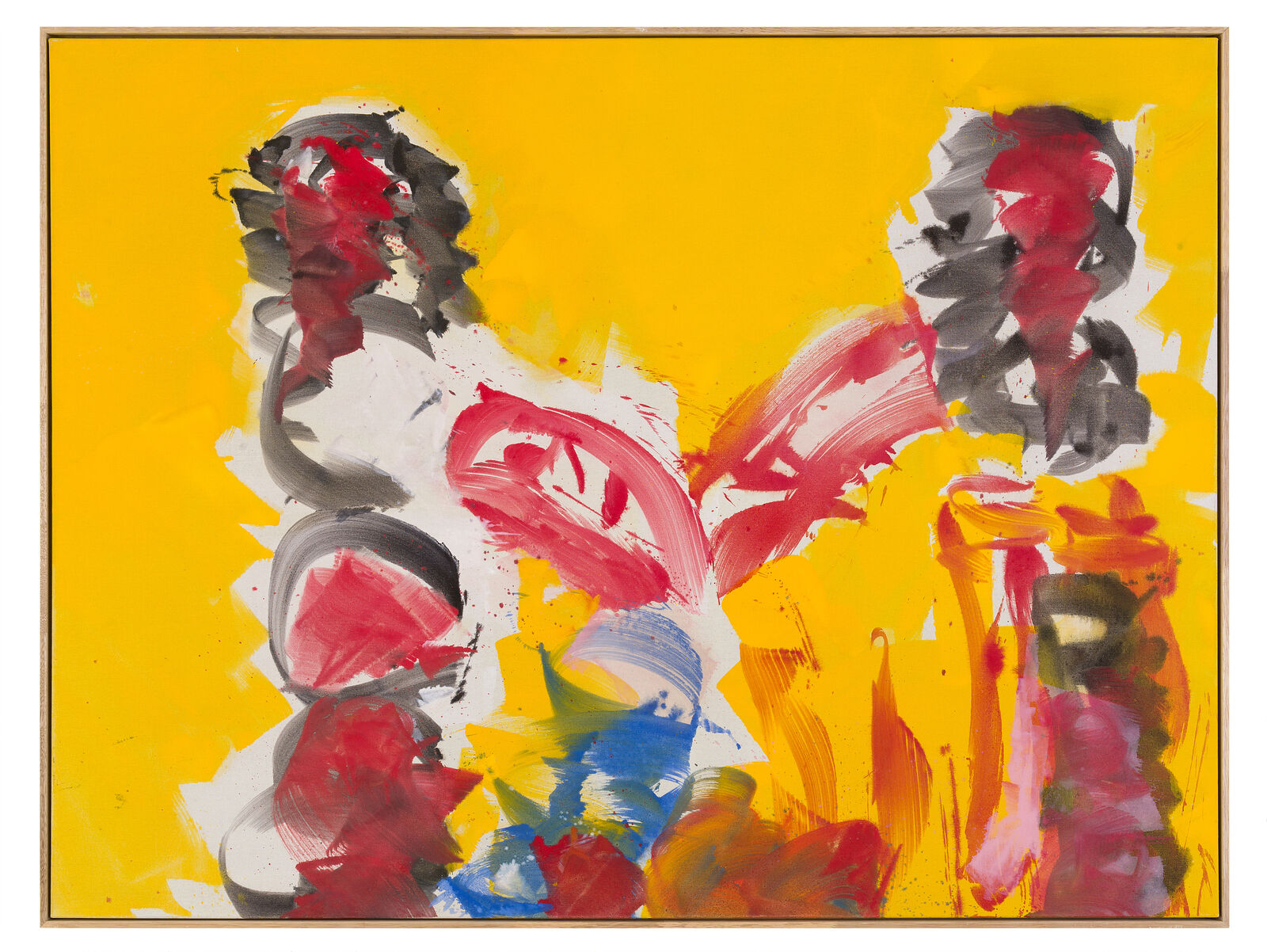 Two with Blue Puppet by Josef Mikl, 2006-2007