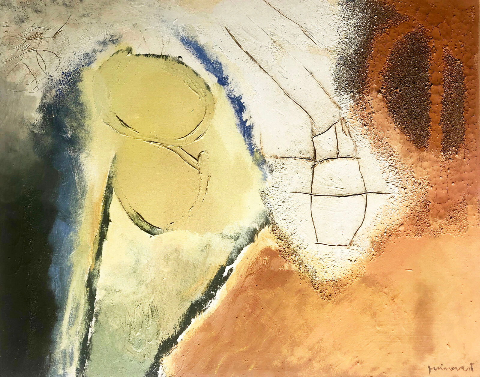 Untitled by Josep Guinovart, circa 1995