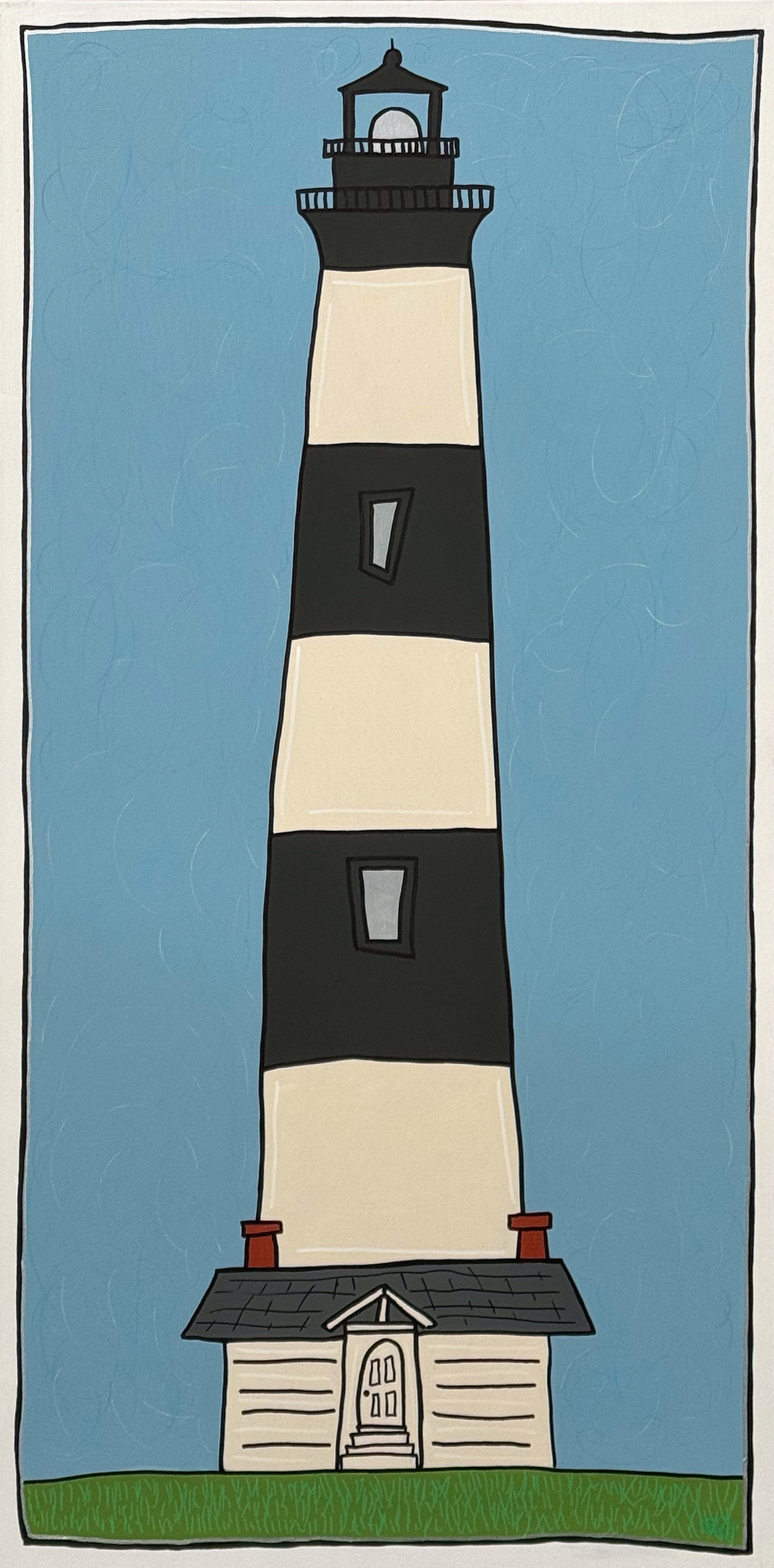 The Bodacious Miss Bodie (Bodie Island Lighthouse) by Joshua Blue, 2025