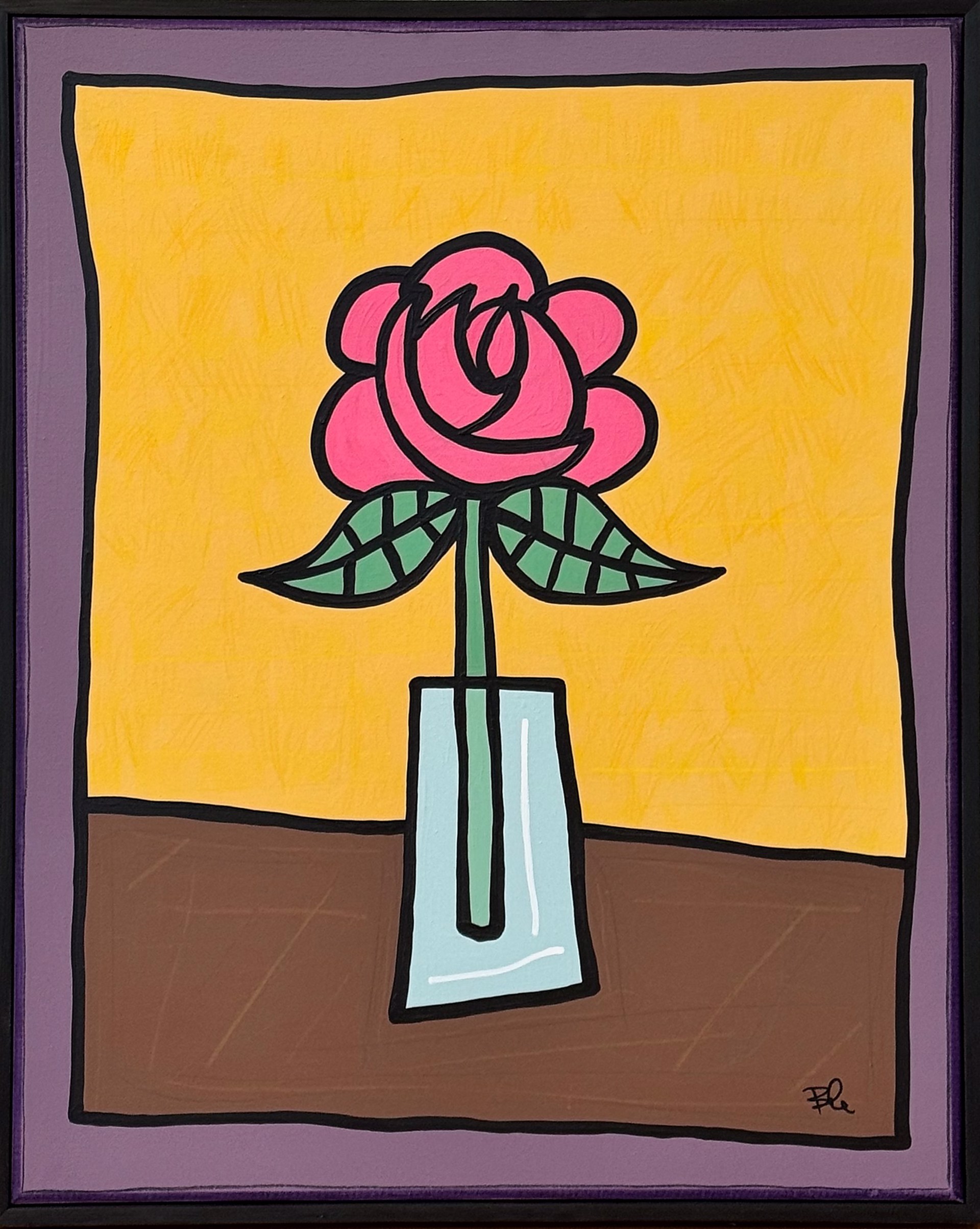 The Fist and Rose IV by Joshua Blue, 2026