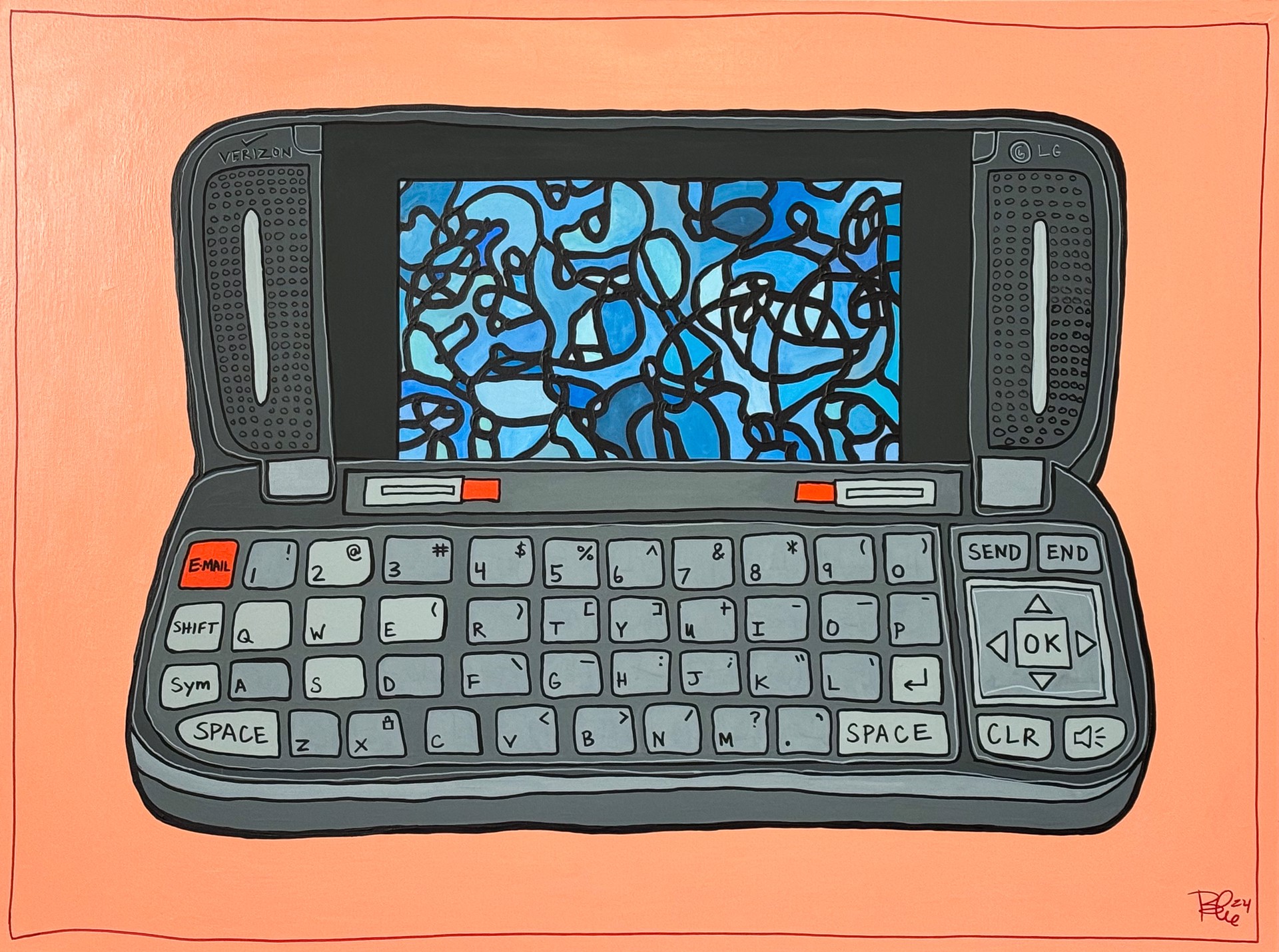 The Pinnacle of the Opposable Thumb by Joshua Blue, 2025