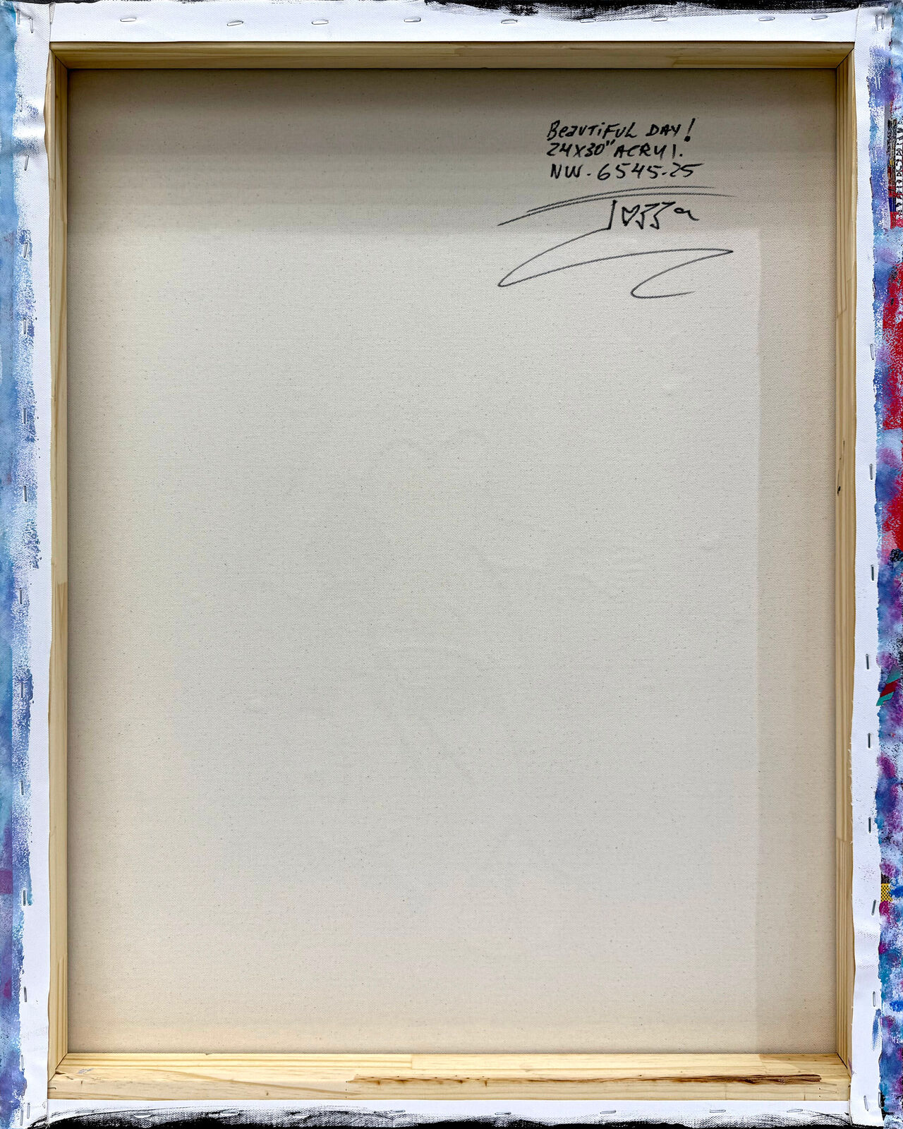 Artwork by Jozza, Beautiful Day! (Betty Boop), original painting on canvas, Made of Acrylic On Canvas 