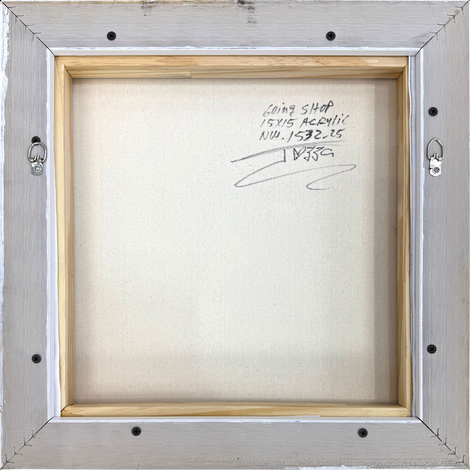 Artwork by Jozza, Going Shop (Goofy & Clarabelle), Made of Acrylic on canvas 