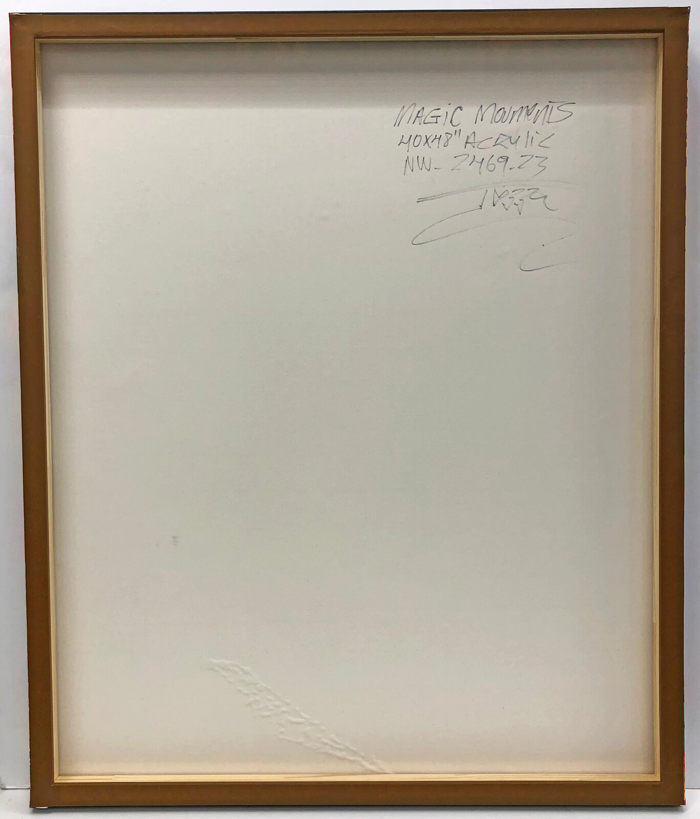 A painting of a woman with a butterfly on her head.