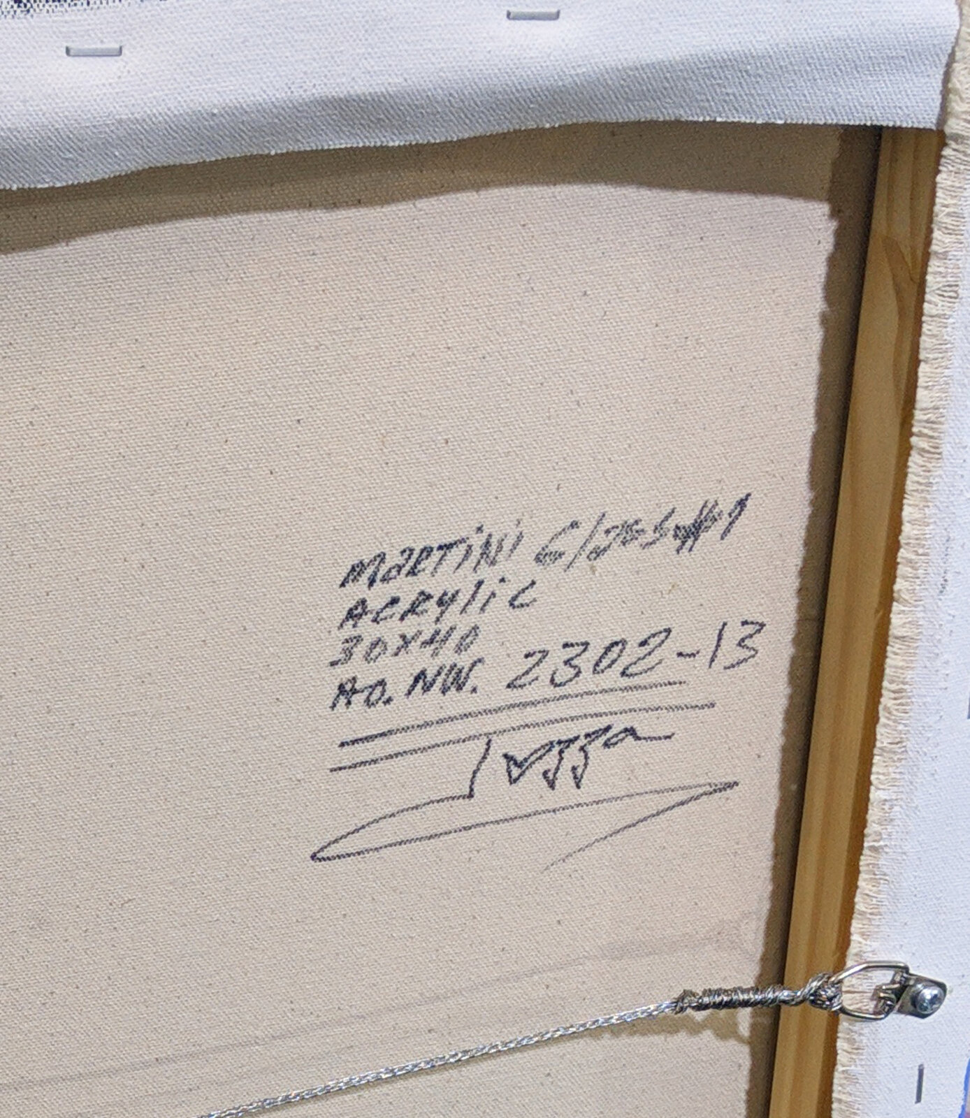 A painting of a hand holding a martini glass in front of a star.