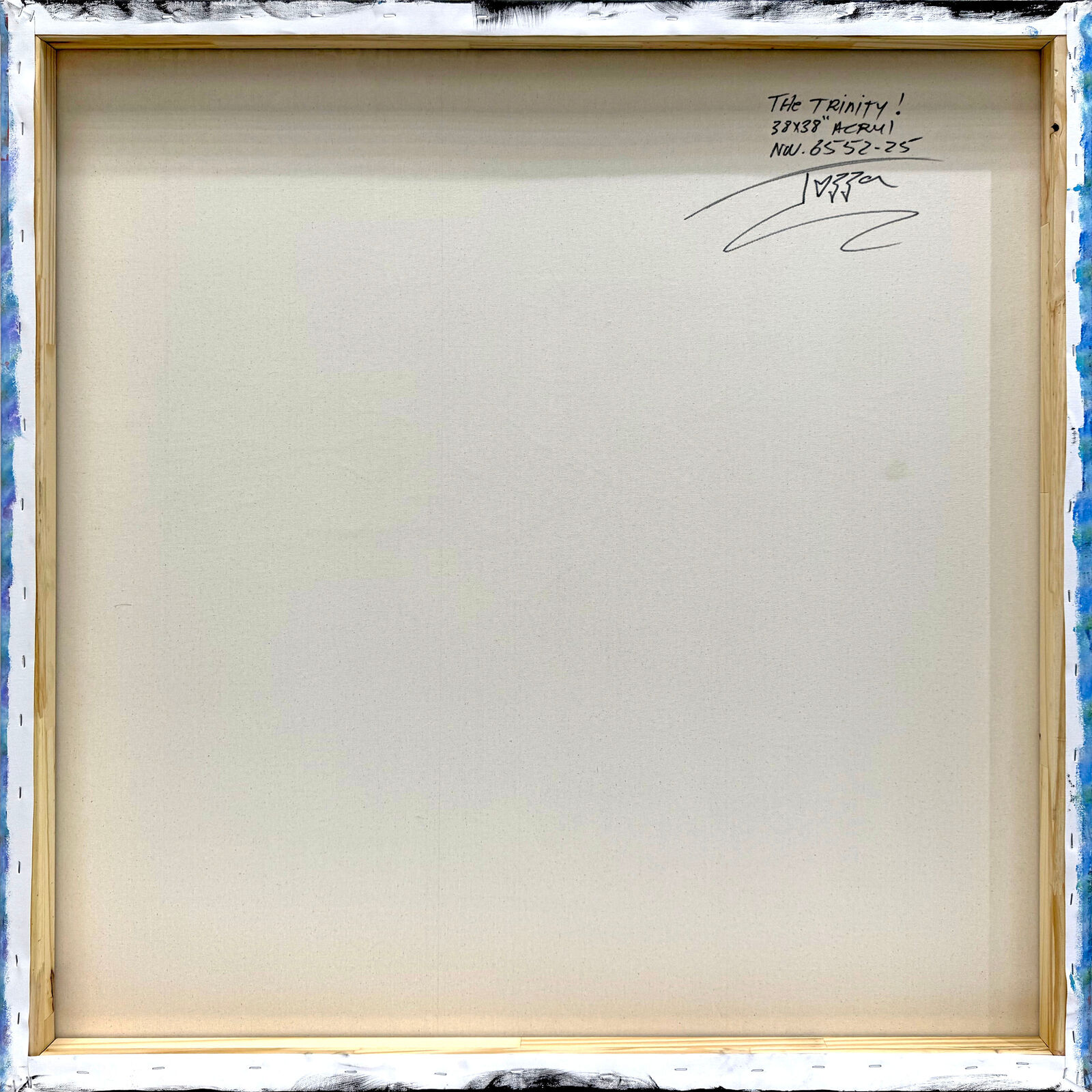 A painting of a group of superheros standing next to each other.