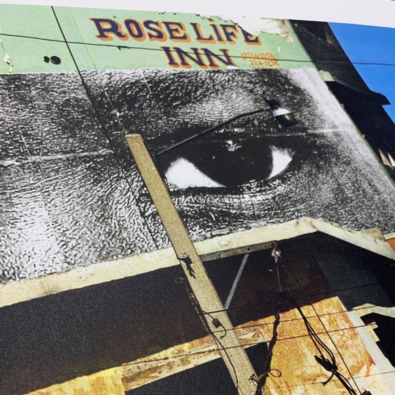 Artwork by JR, Inside Out, Haiti, Made of 20 colors lithograph on white paper BFK Rives - 300 grams 