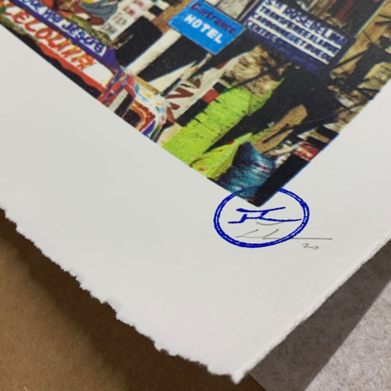 Artwork by JR, Inside Out, Haiti, Made of 20 colors lithograph on white paper BFK Rives - 300 grams 