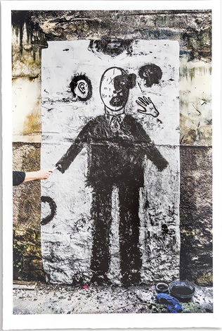 I Fix My Head II by JR, 2014