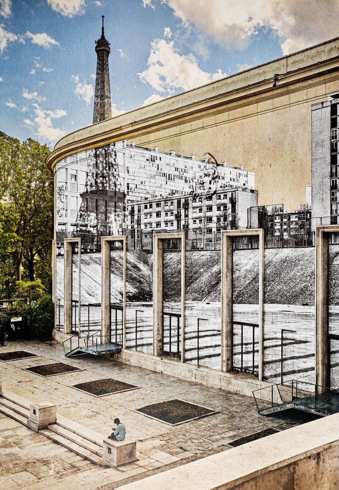 JR Au Palais De Tokyo, 28 Aout 2020, 16h12, Paris, France