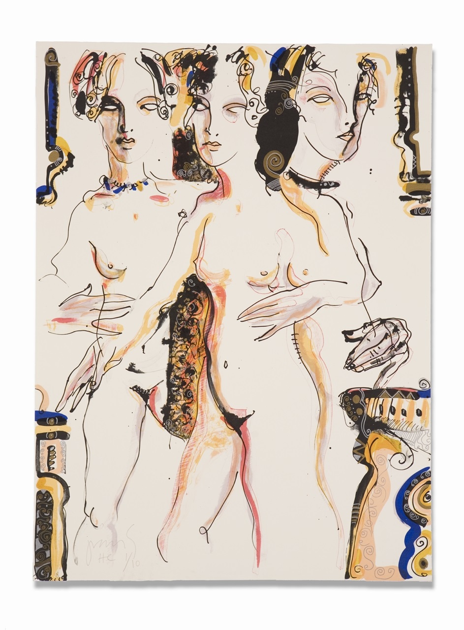 Artwork by Juan Sebastian Barbera, Clandestina, Made of Color Lithograph 