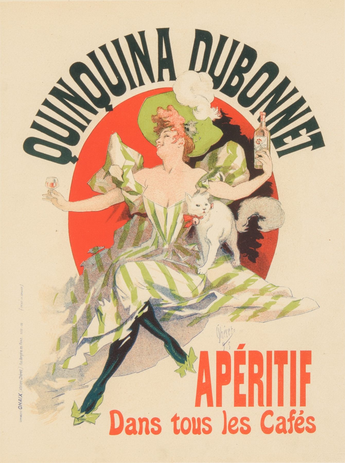Artwork by Jules Cherèt, Quinquina Dubonnet, Made of Lithograph 