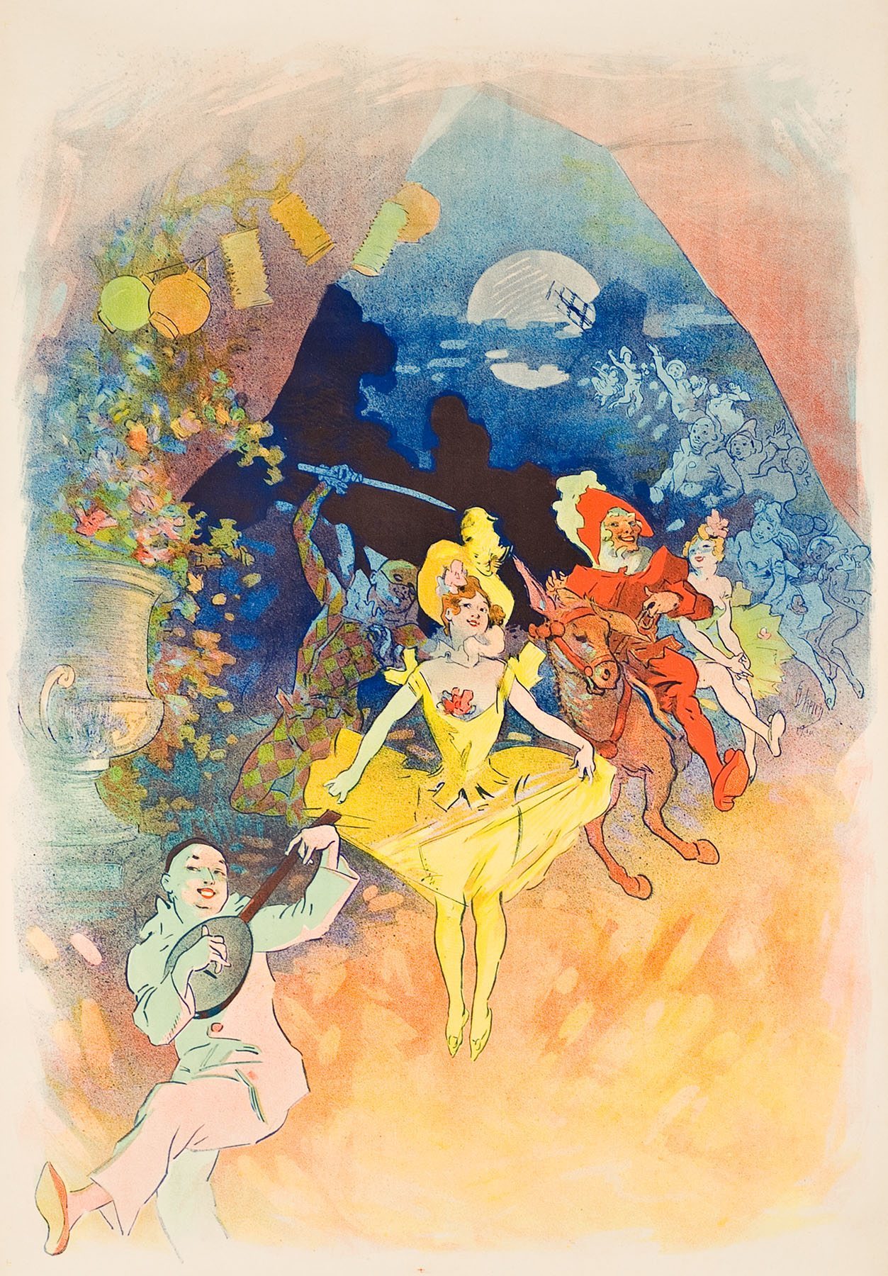 Musée Grévin by Jules Cherèt, 1900