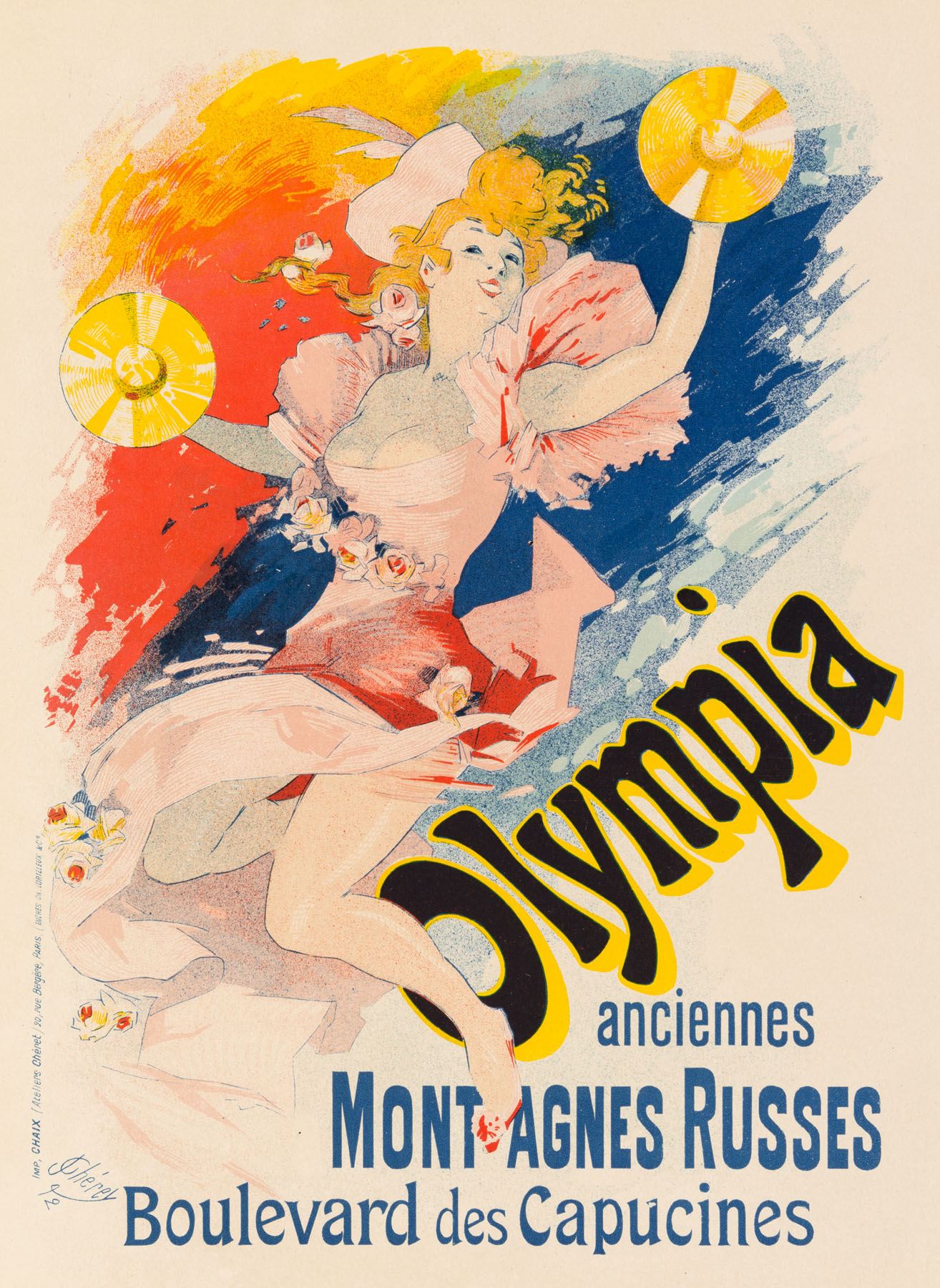 Olympia by Jules Cherèt, 1898