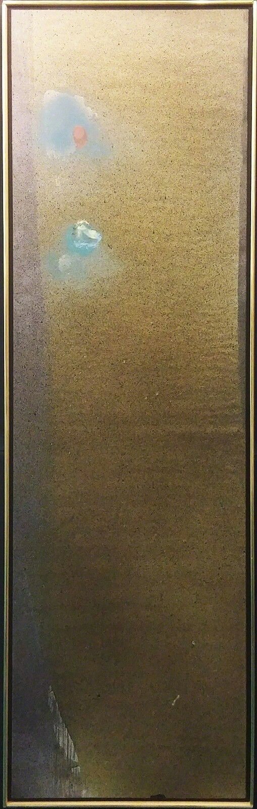 Artwork by Jules Olitski, Slain Commissar, Made of Water Based Acrylic On Canvas 
