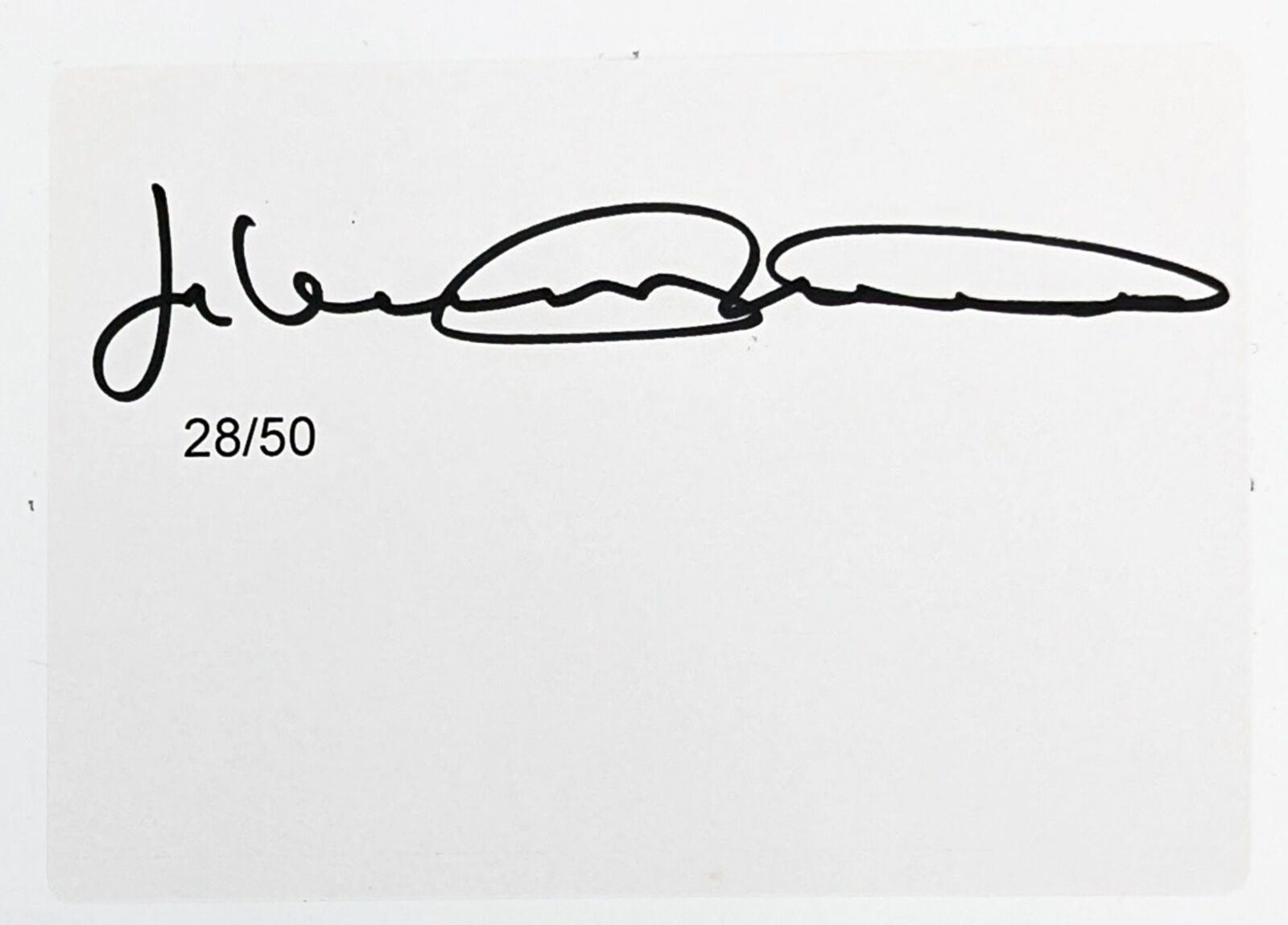 Artwork by Julian Opie, IMAGINE YOU ARE DRIVING (FAST) OLIVER WITH HELMET, Made of Lambda Print 