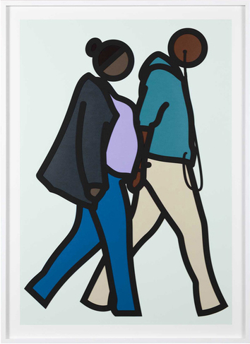 New York Couple 6 by Julian Opie, 2019