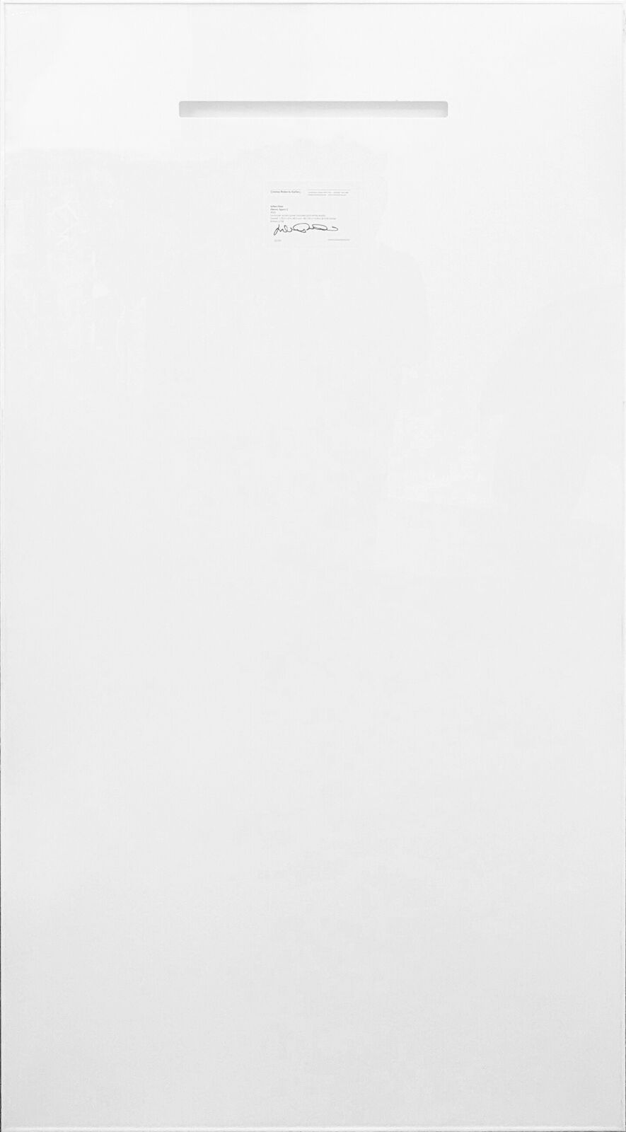 Artwork by Julian Opie, Dance, Figure 2 , Made of Lenticular acrylic panel mounted to white acrylic 