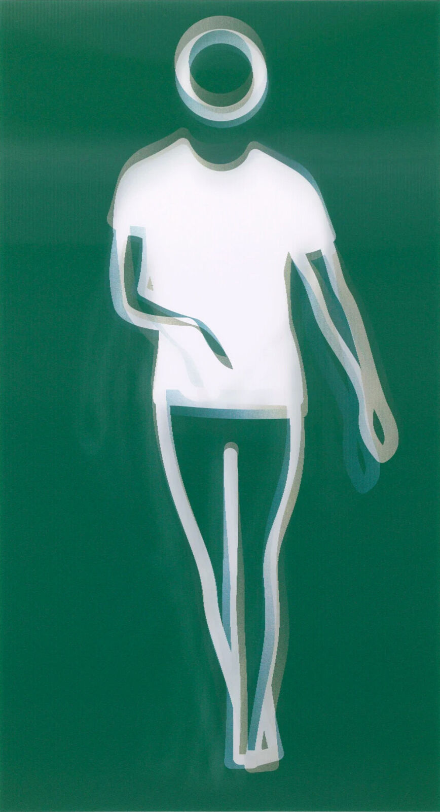 Dance, Figure 2  by Julian Opie, 2023