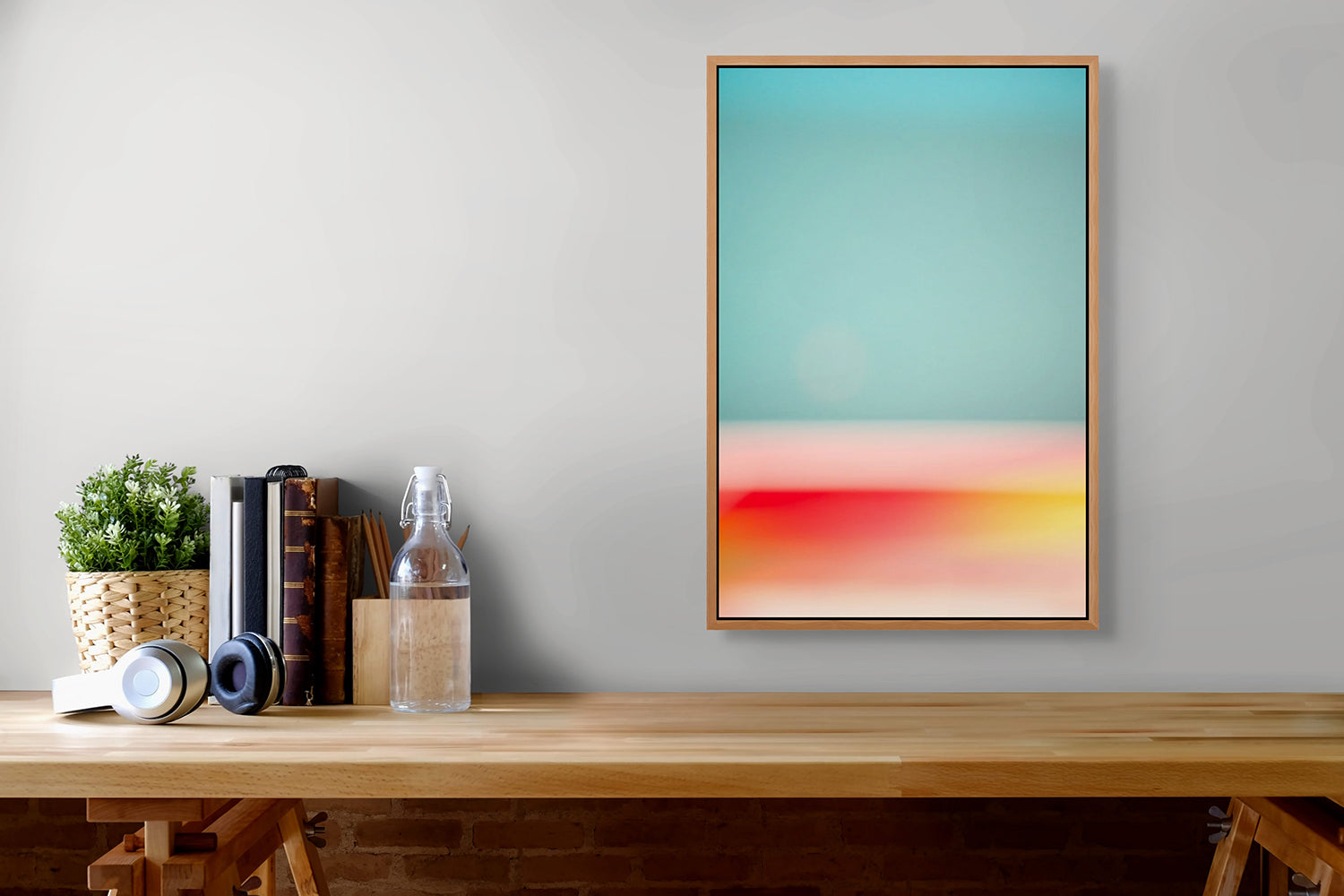 Artwork by Jurek Wajdowicz, “How easy life is when it’s easy, and how hard when it’s hard...”, Made of Photography / Archival pigment print 