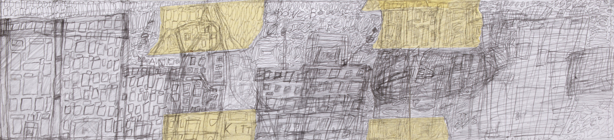 Artwork by Jürgen Tauscher, Farmhouses, Made of Mixed media 