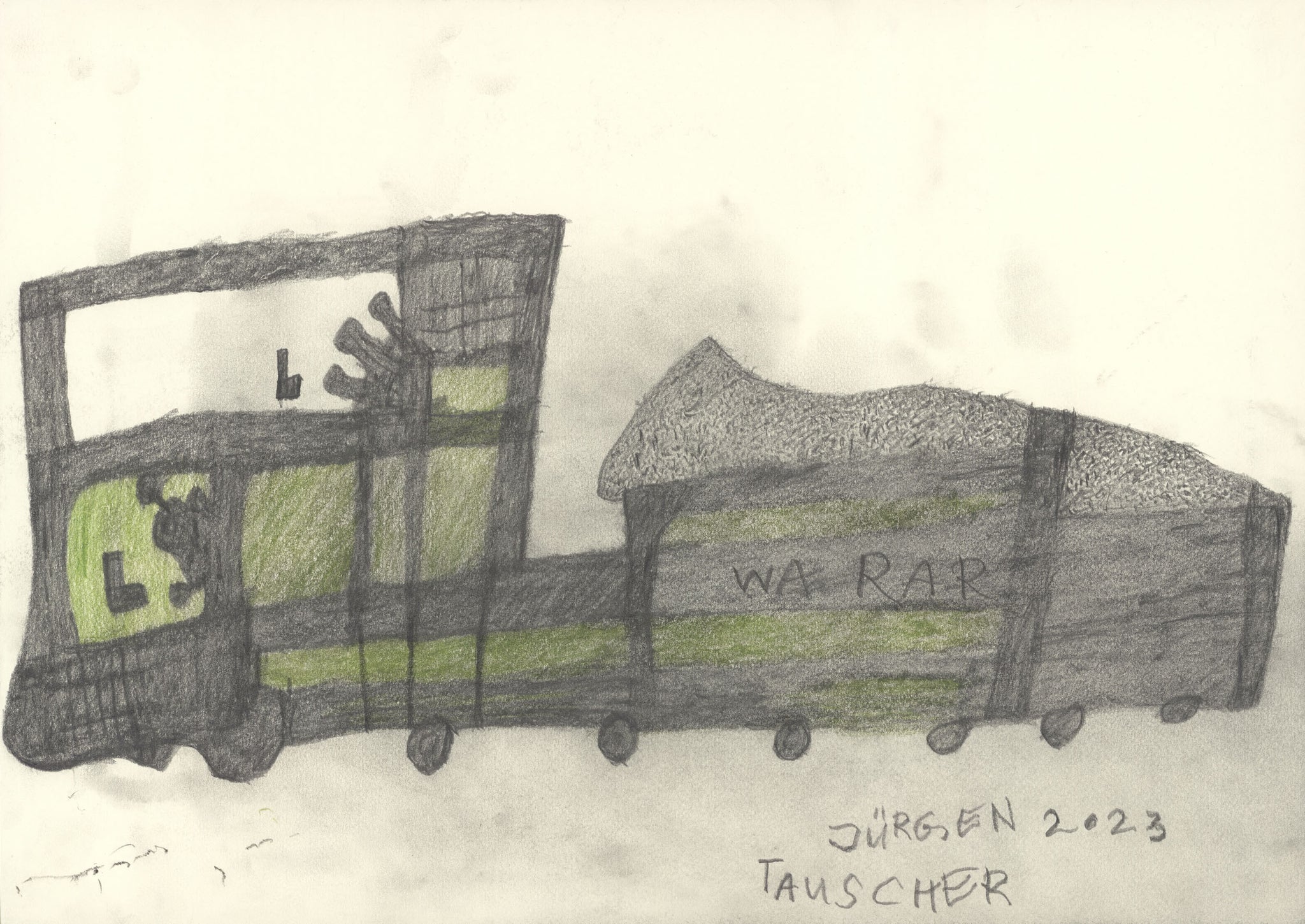 Locomotive by Jürgen Tauscher, 2023