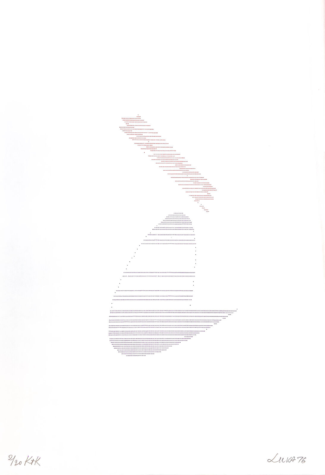 Artwork by Kammerer-Luka, Ausflug, Made of Serigraphy on paper 