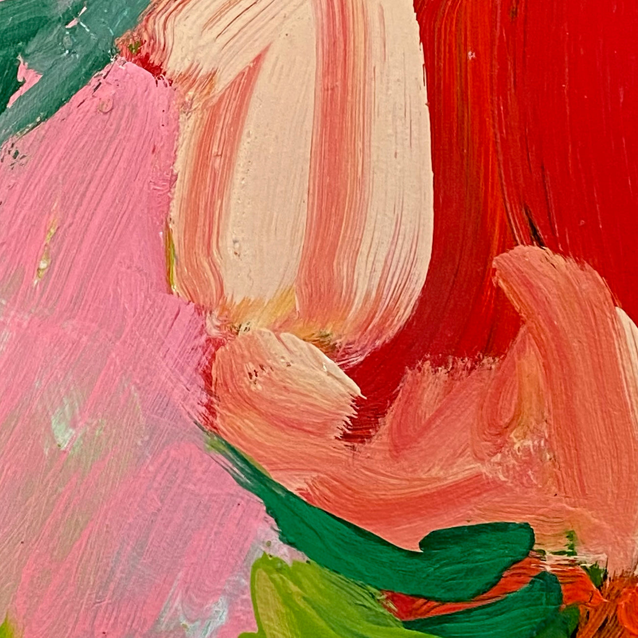 Artwork by Karl Bielik, Extractor, Made of Oil on 300gsm paper 