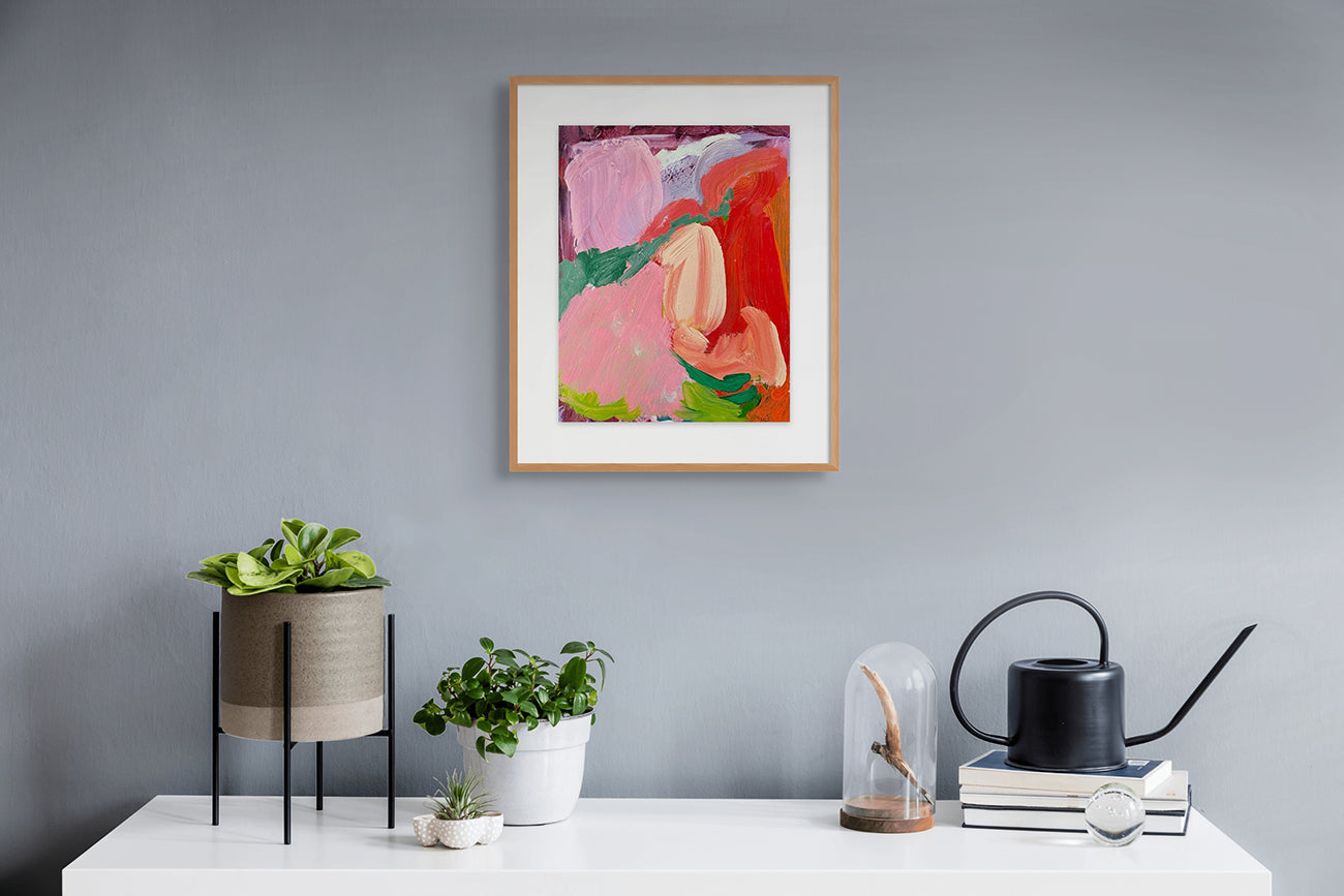 Artwork by Karl Bielik, Extractor, Made of Oil on 300gsm paper 