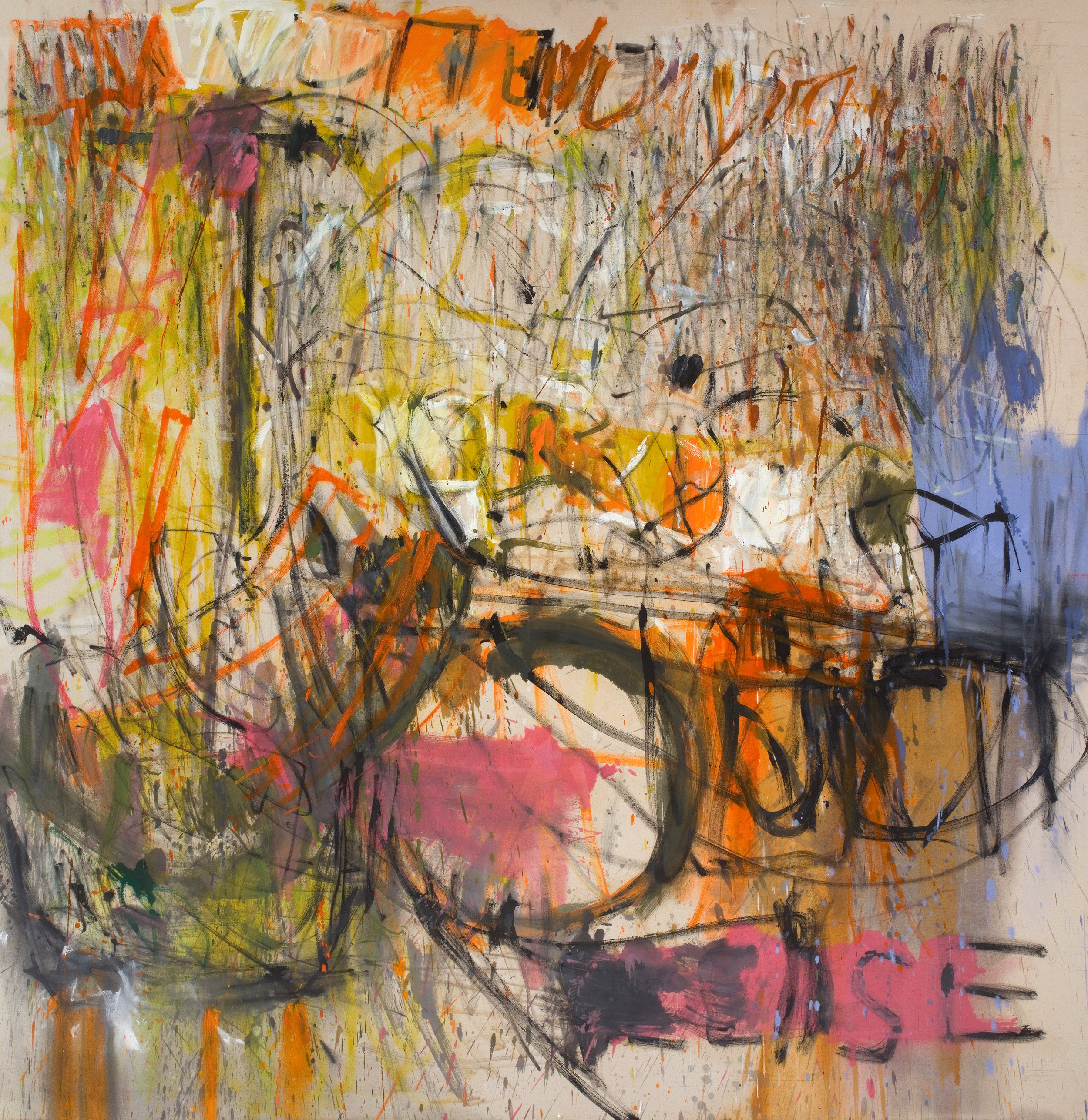 Artwork by Karl Bielik, Pleaser, Made of Oil on canvas 