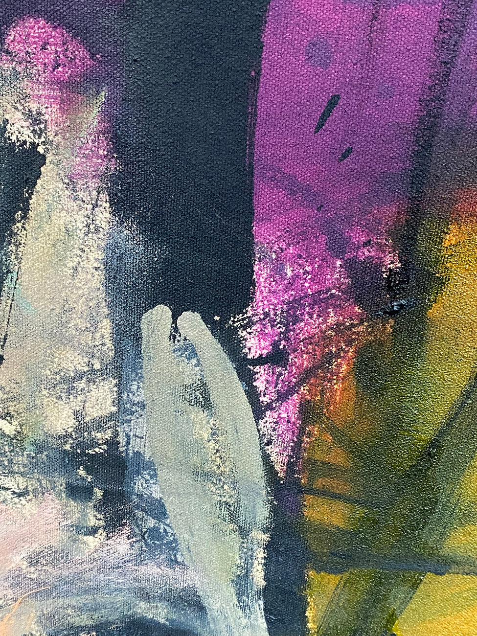 Artwork by Karl Bielik, Stage, Made of Oil on canvas 