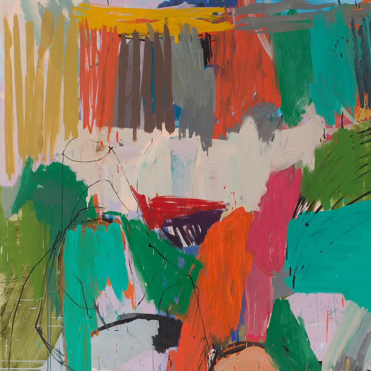 Artwork by Karl Bielik, Void, Made of Oil on canvas 