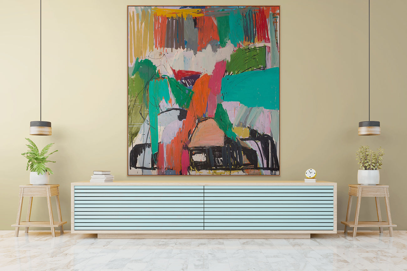 Artwork by Karl Bielik, Void, Made of Oil on canvas 