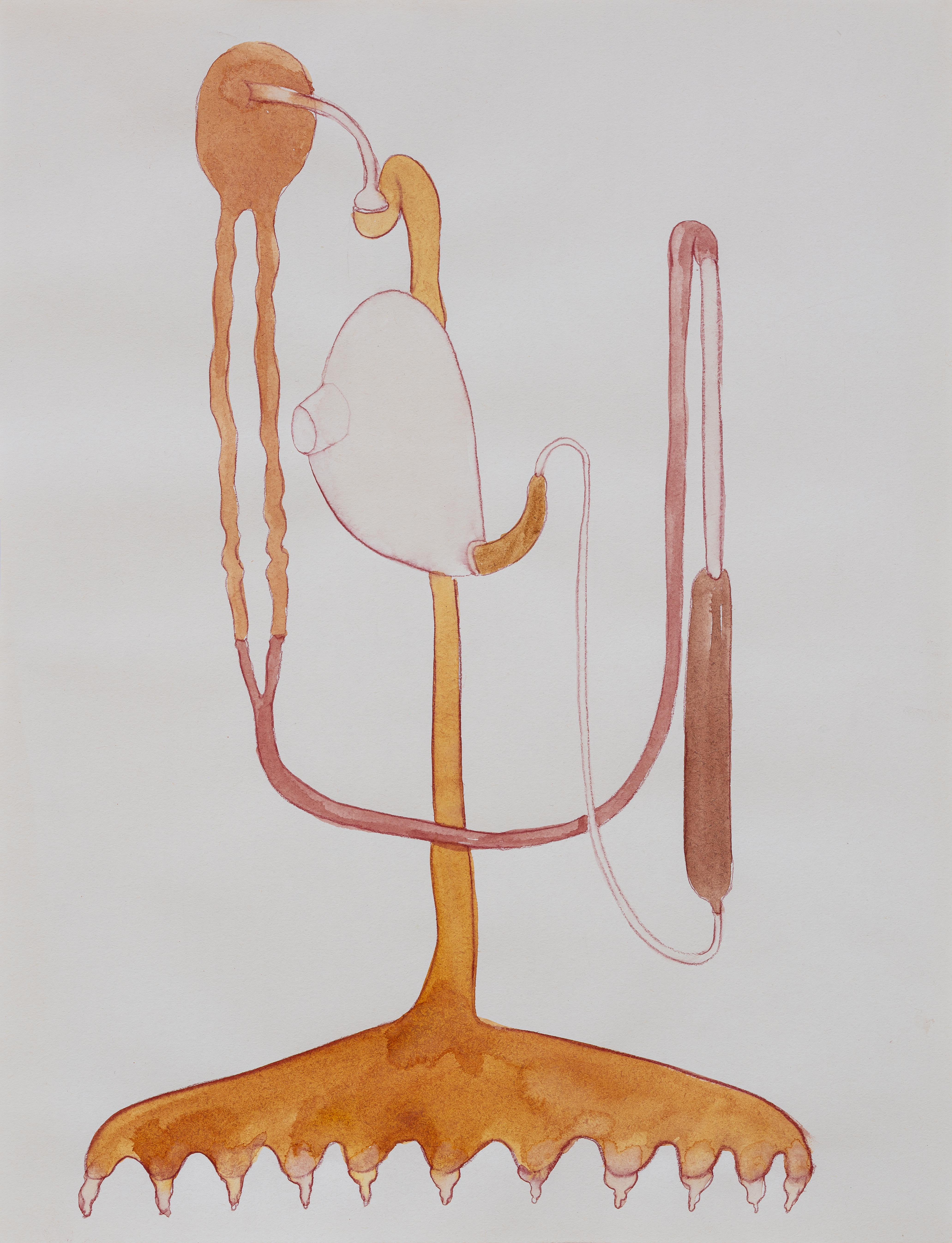 A drawing of a mannequin with a stethoscope attached to it.