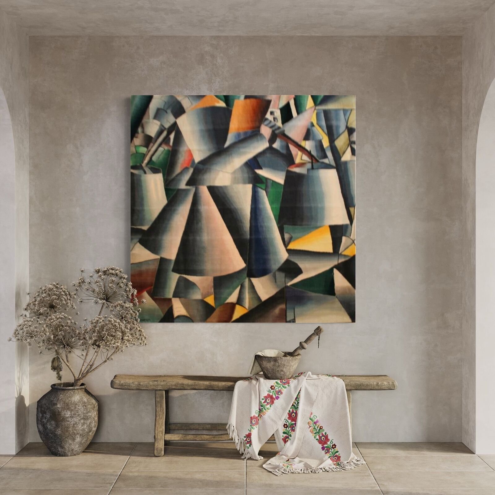 Artwork by Kazimir Malevich