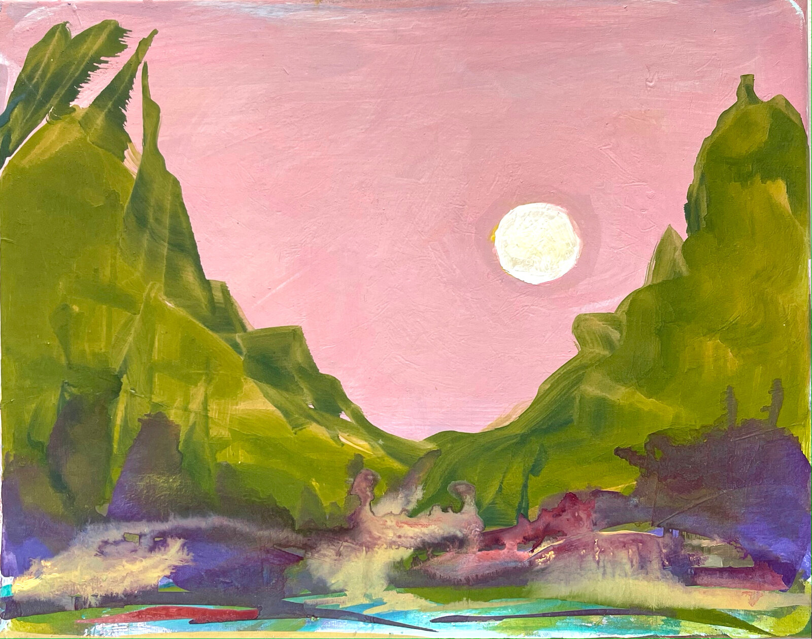 Green Mountain by Katharine Dufault, 2022