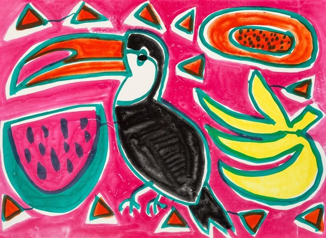 Merengue by Katherine Bernhardt, 2017