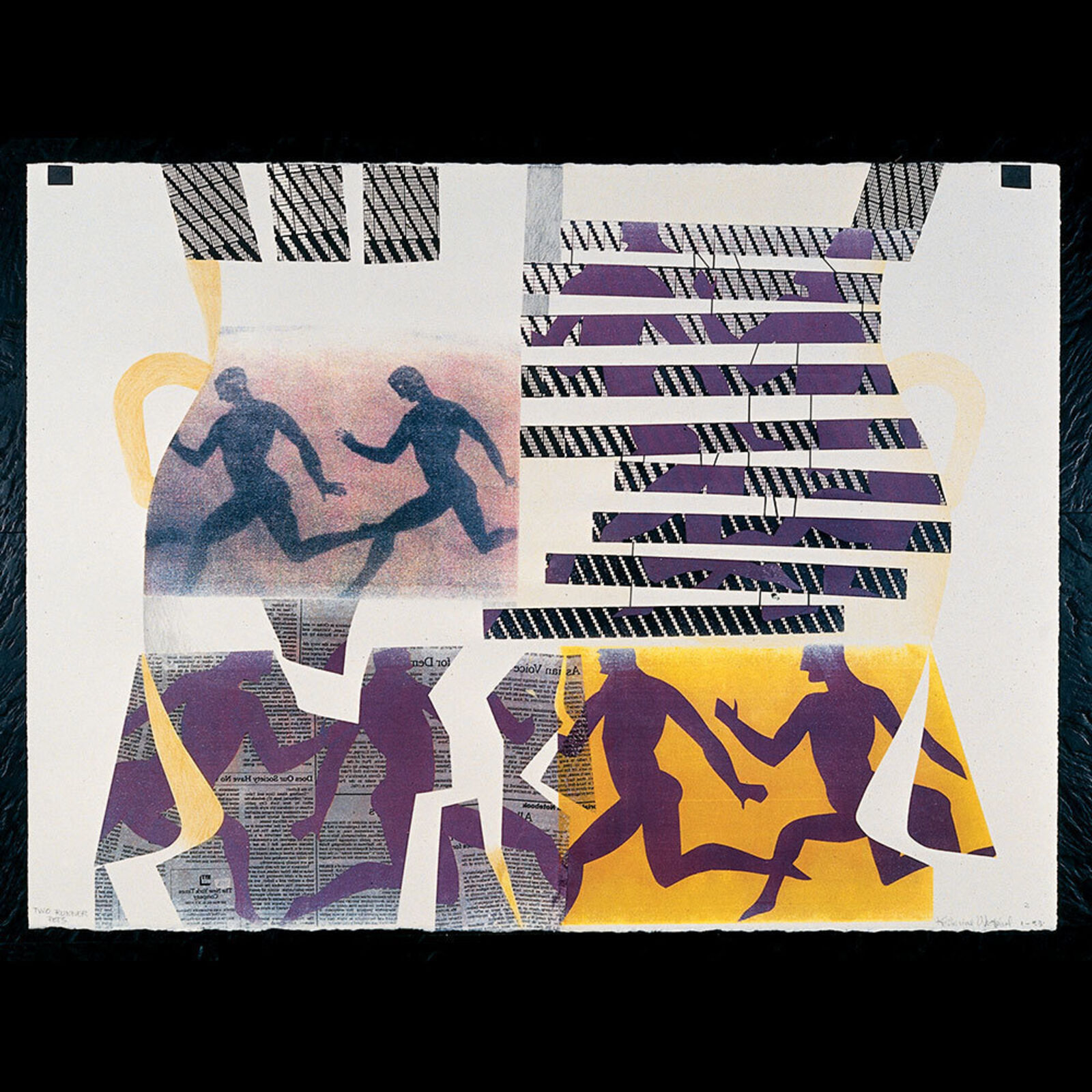 Two Runner Pots by Katherine Westphal, 1993