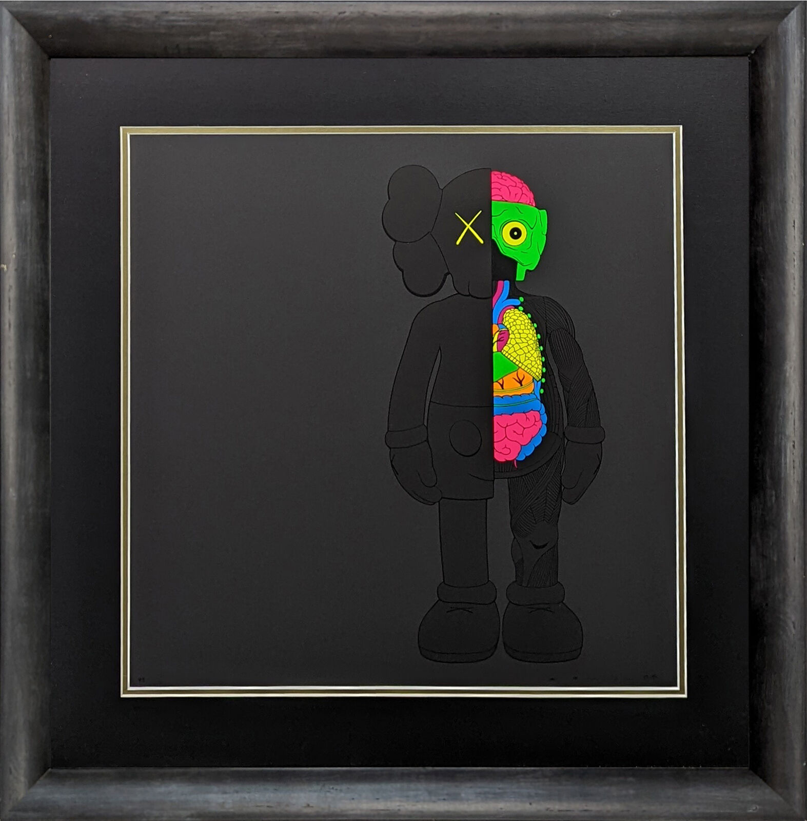 DISSECTED COMPANION (BLACK) by KAWS, 2005