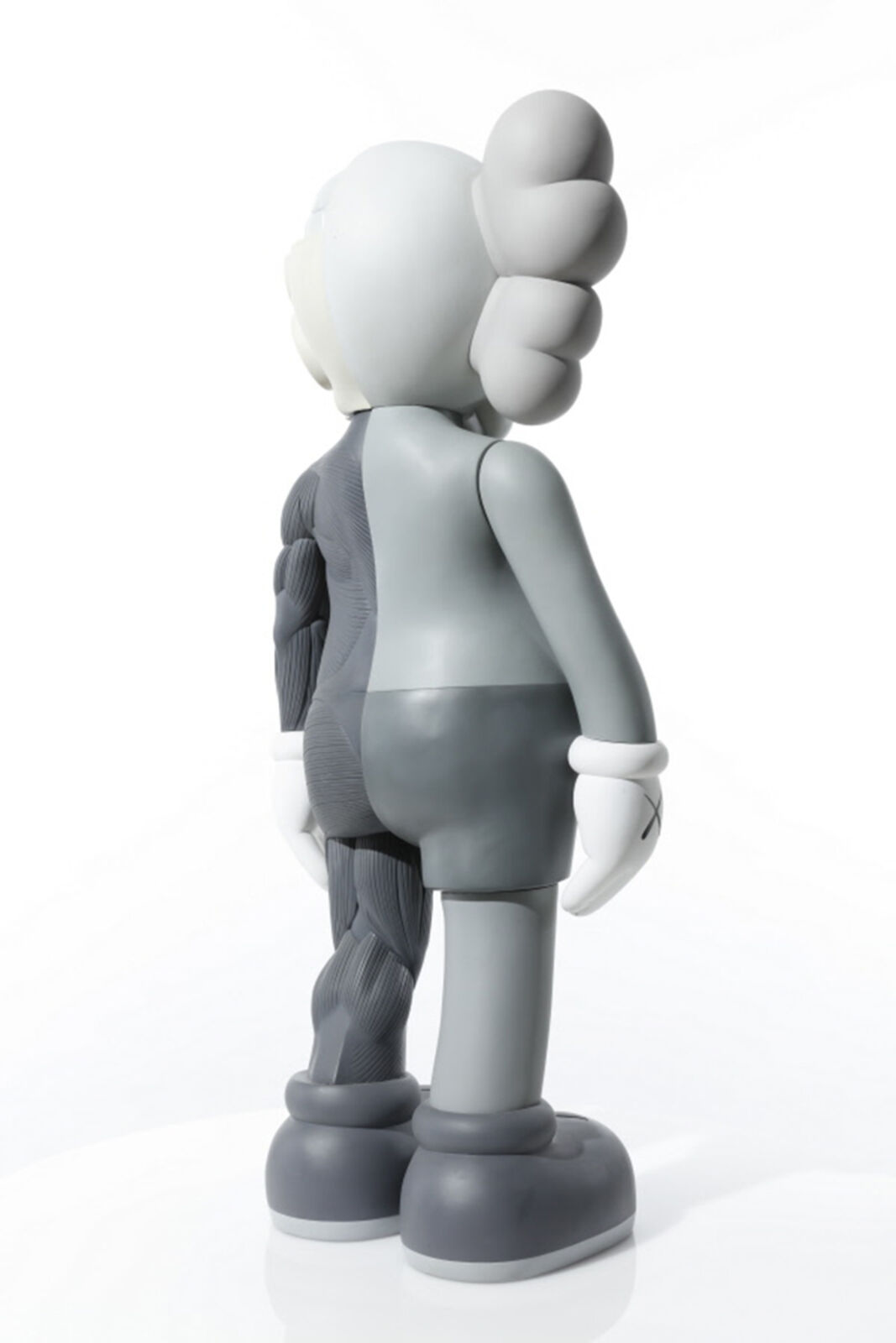 Artwork by KAWS, FOUR FOOT DISSECTED COMPANION (GREY), Made of Painted Cast Vinyl 
