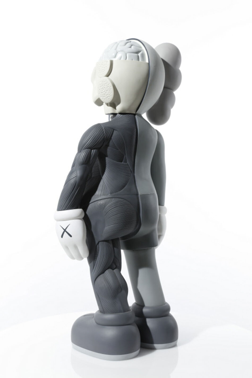Artwork by KAWS, FOUR FOOT DISSECTED COMPANION (GREY), Made of Painted Cast Vinyl 