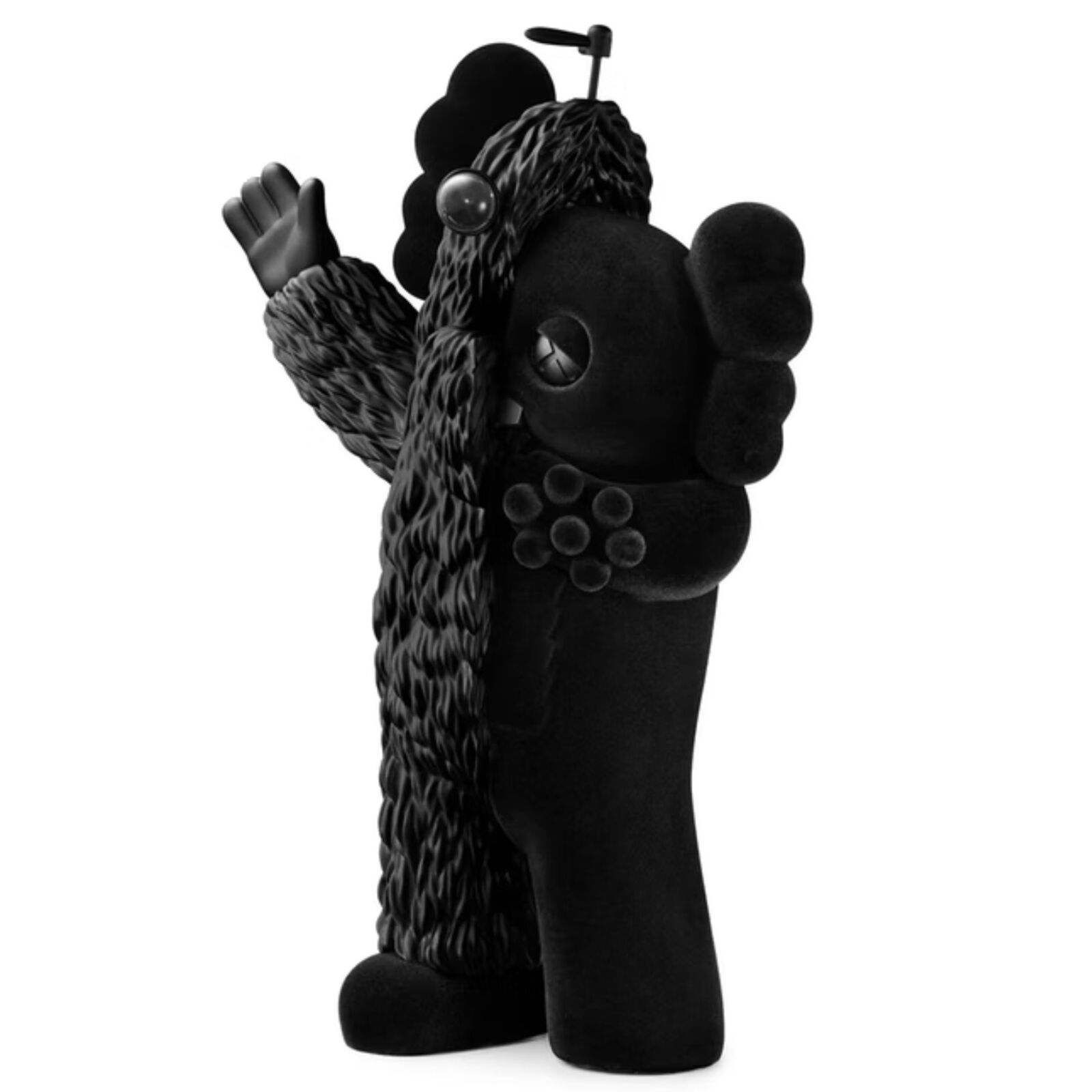 Artwork by KAWS, Kachamukku (Black), Made of Vinyl 