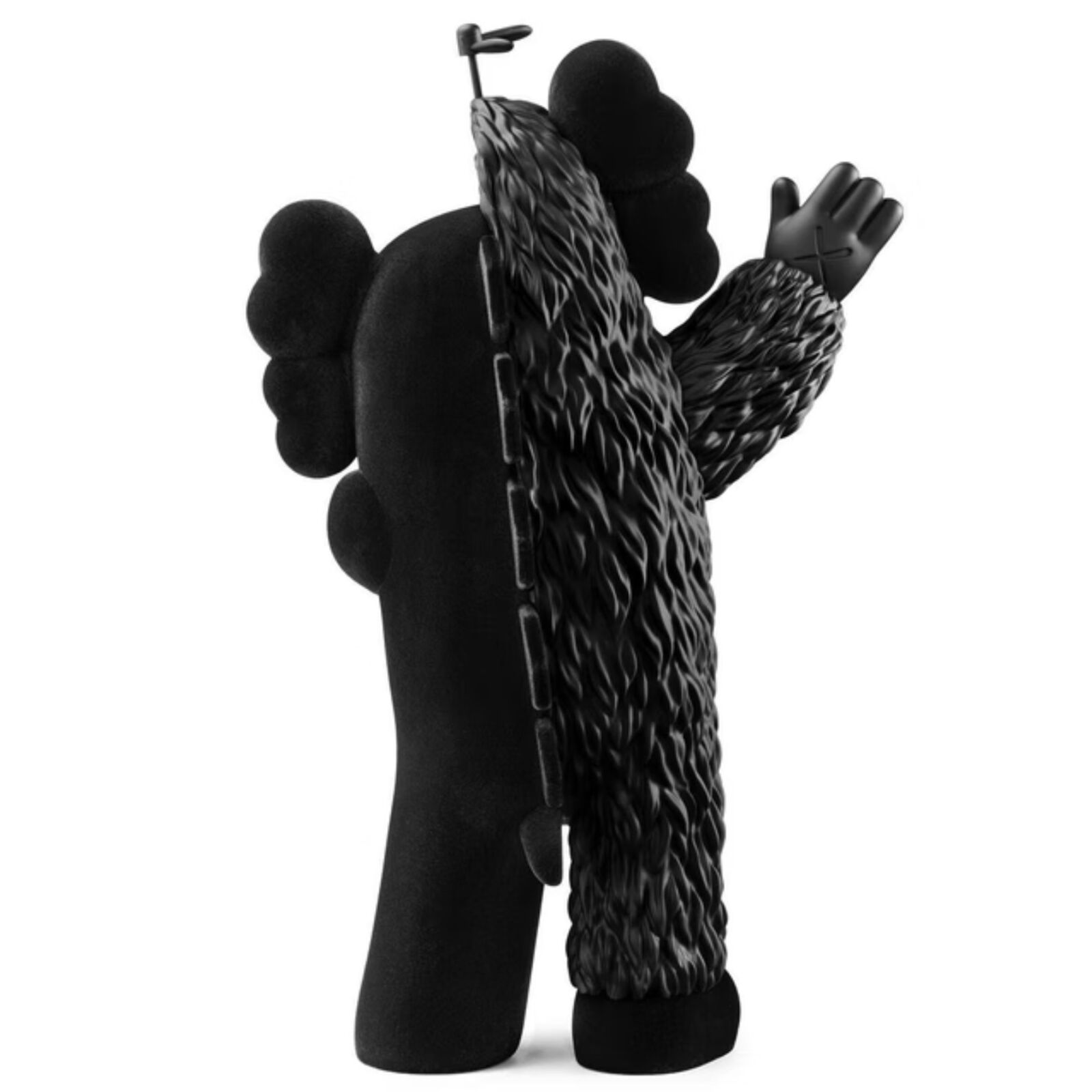 Artwork by KAWS, Kachamukku (Black), Made of Vinyl 